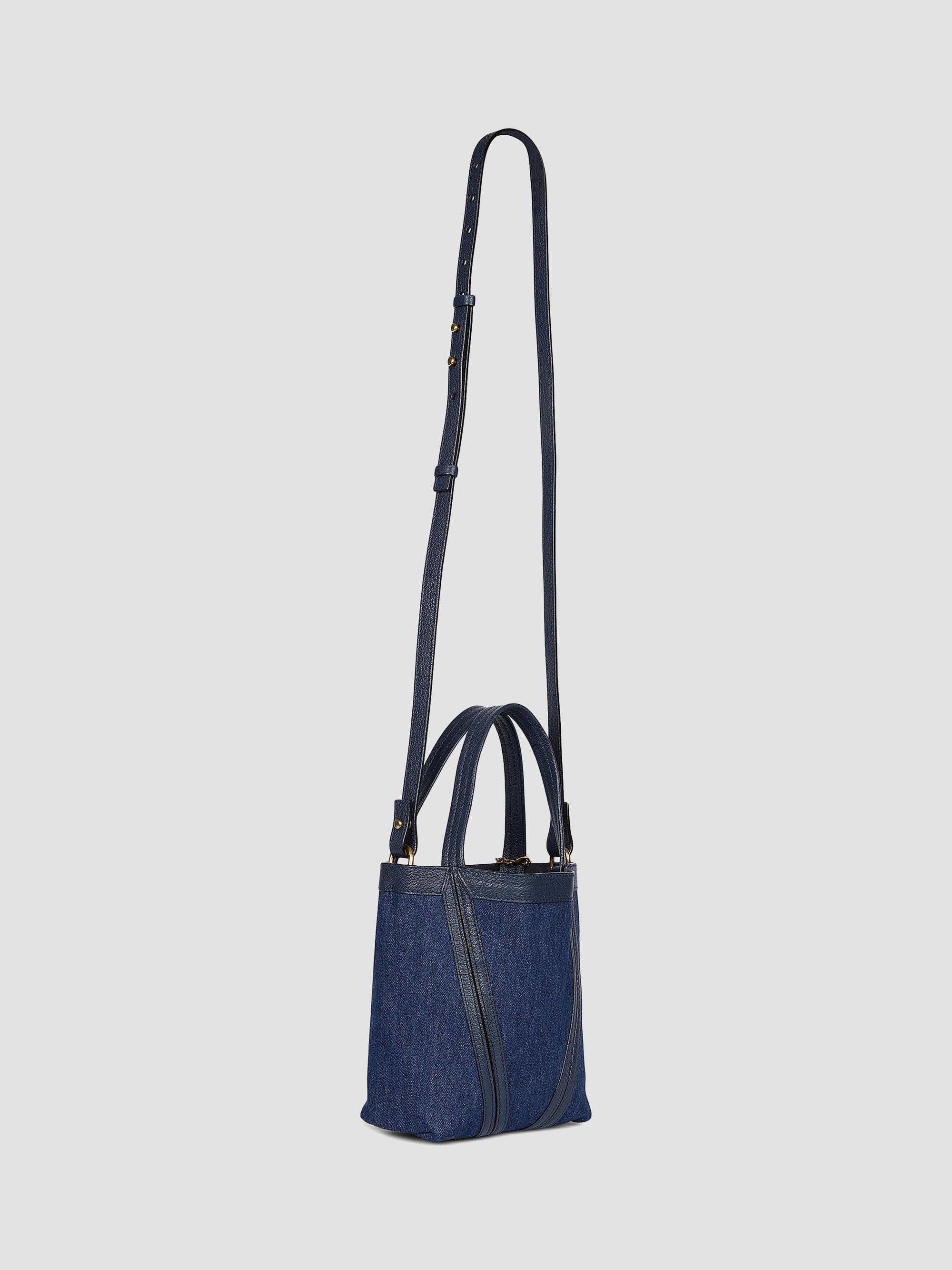 Chloé Small Spin Denim Tote Bag | Saks Fifth Avenue