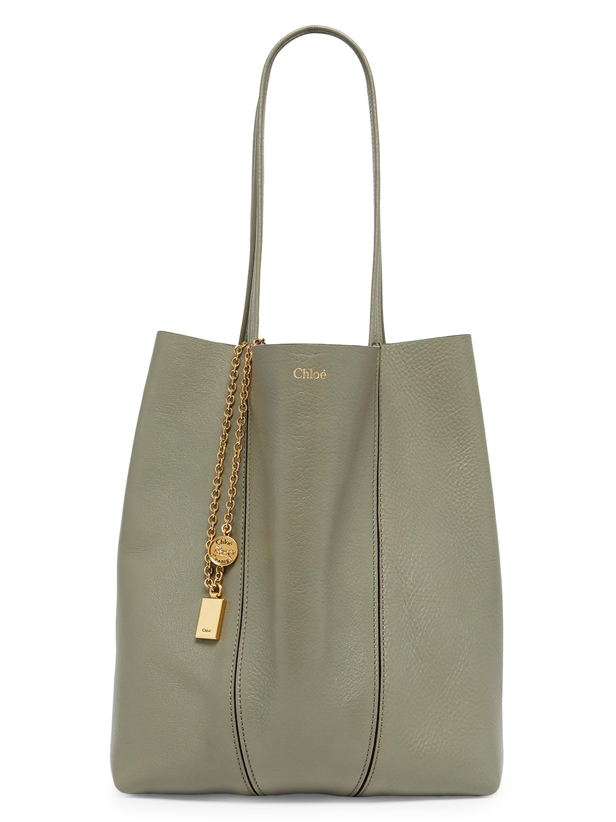 Chloé Large Spin Leather Tote Bag | Saks Fifth Avenue