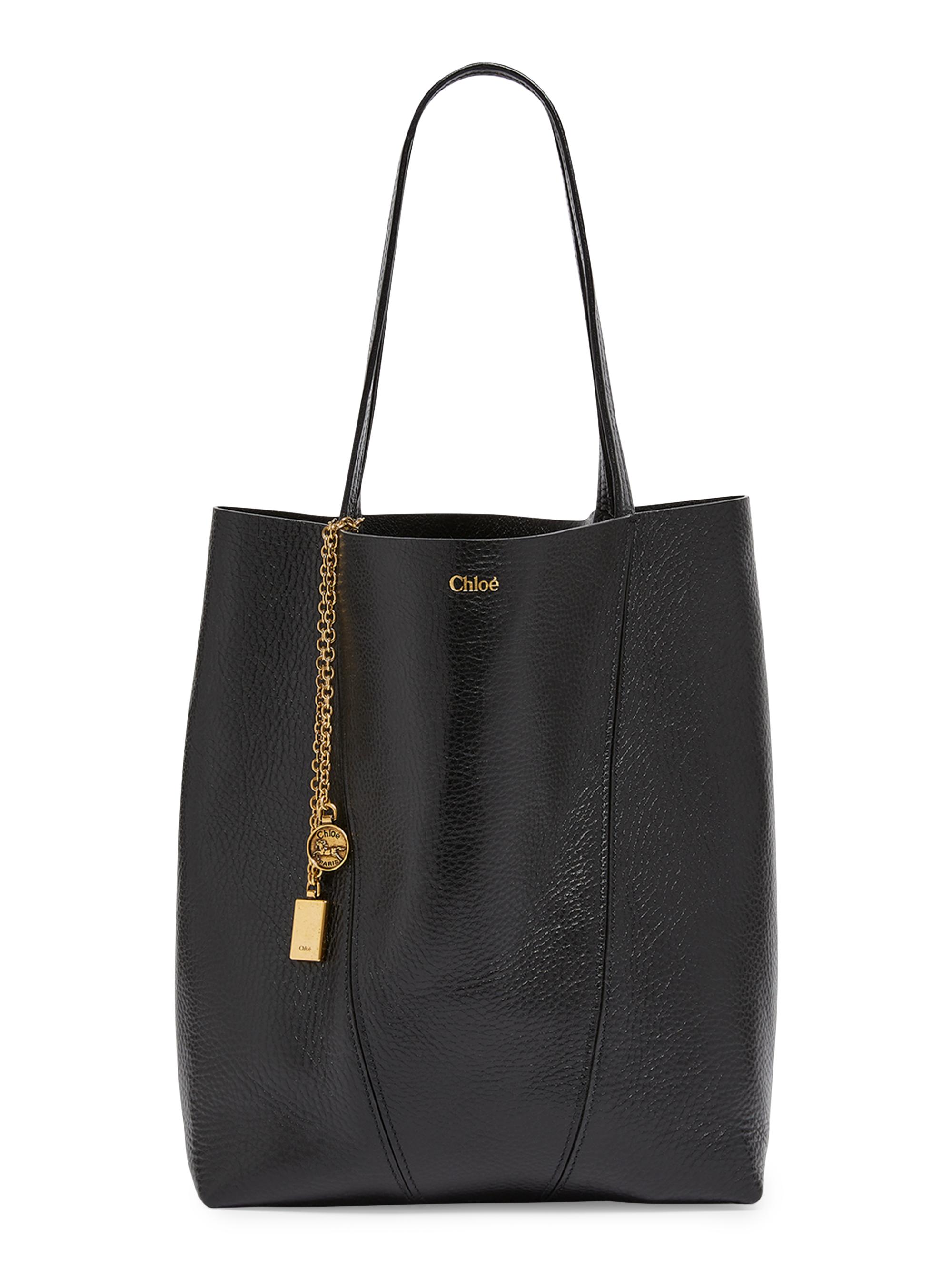 Chloé Large Spin Leather Tote Bag | Saks Fifth Avenue