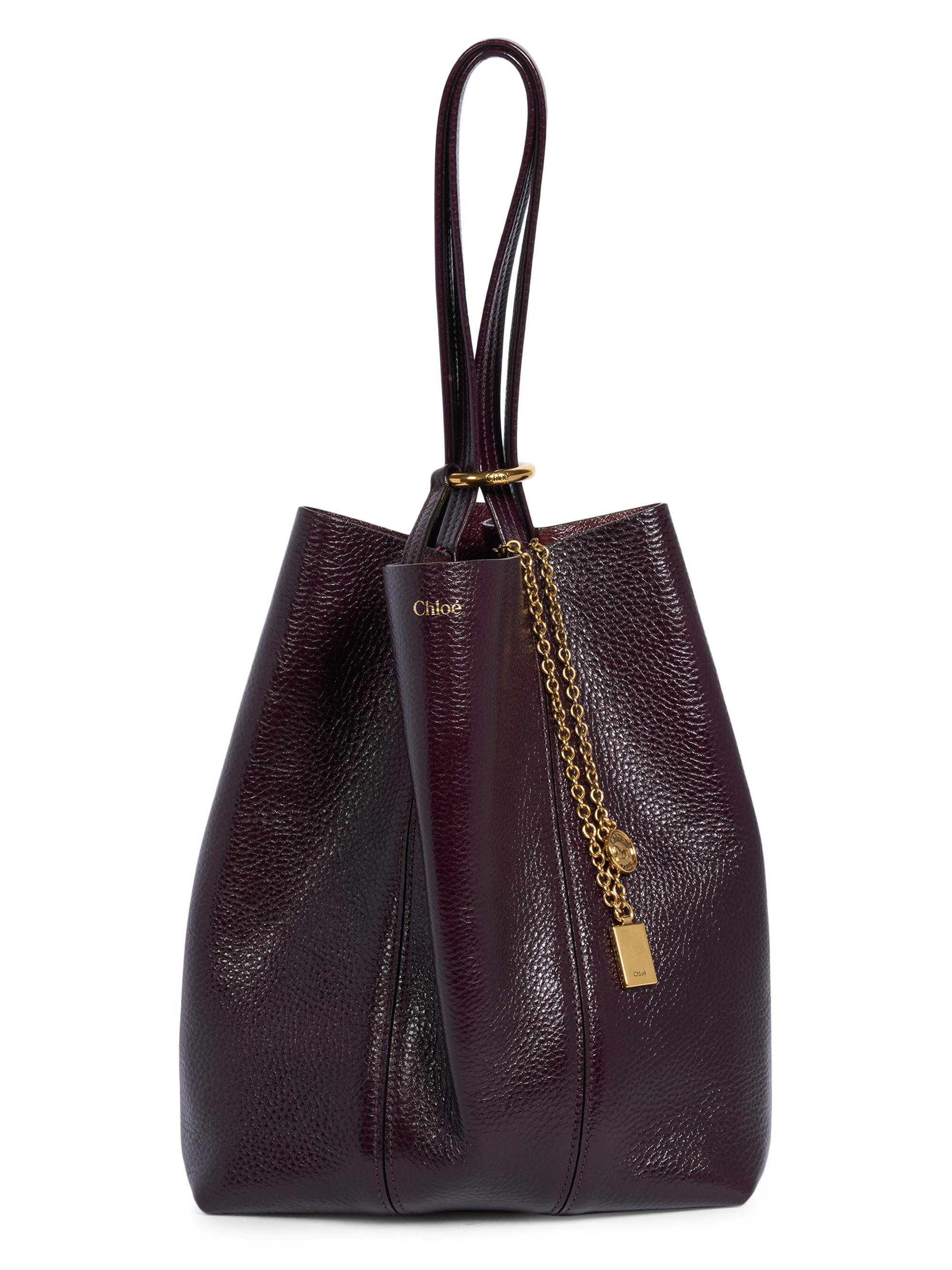 Chloé Women's  Spin Sweet Leather Tote Bag - Perfect Plum