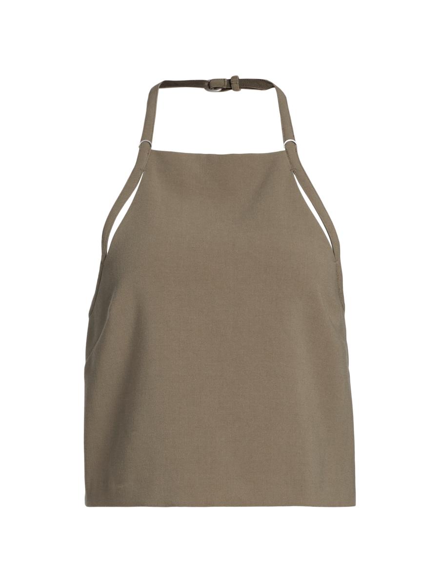 トップス leinwande Tucked Apron Top Vince Apron Halter Top | Saks Fifth Avenue