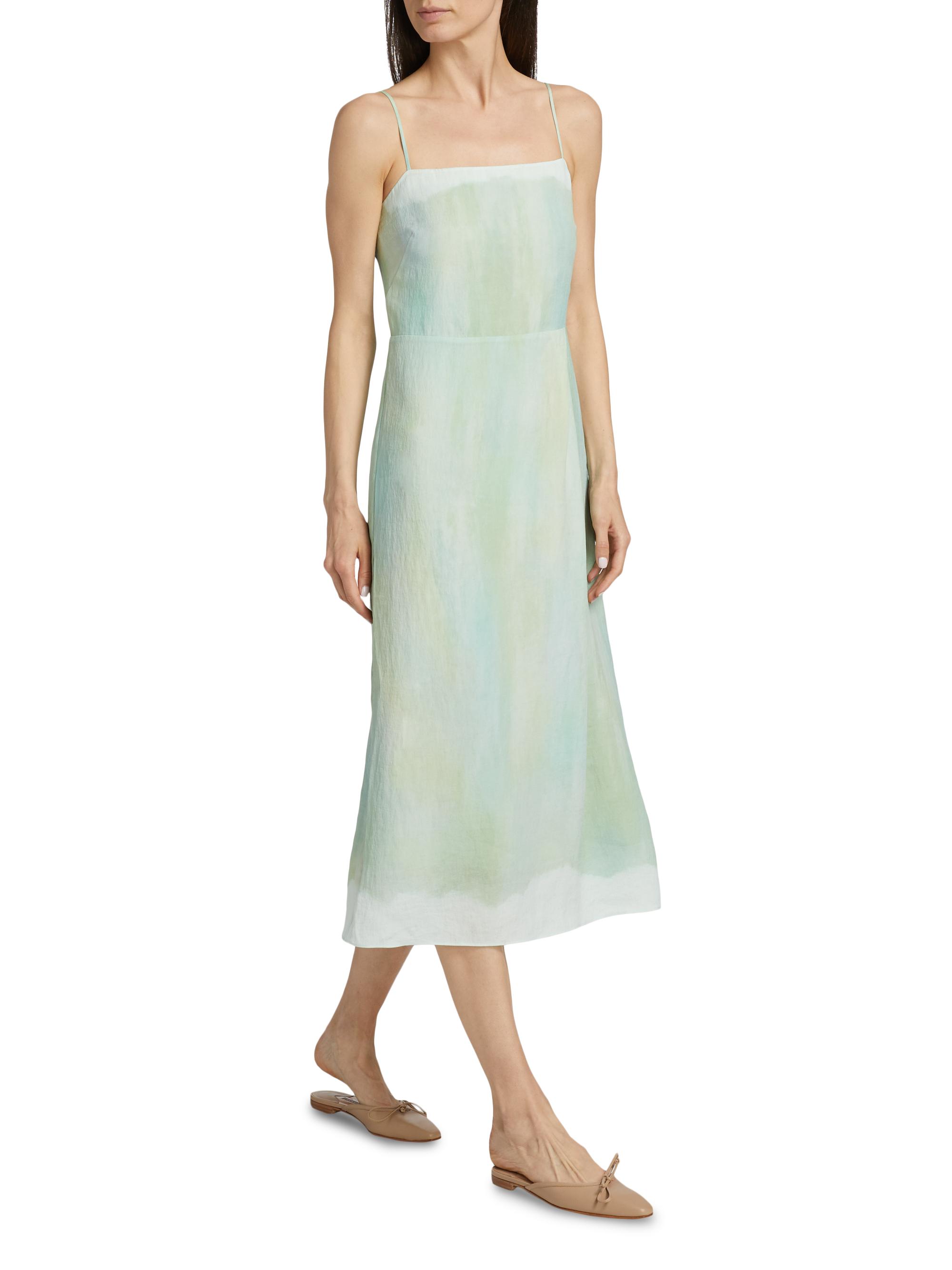 pastel green midi dress Juni Midi Dress main image 1