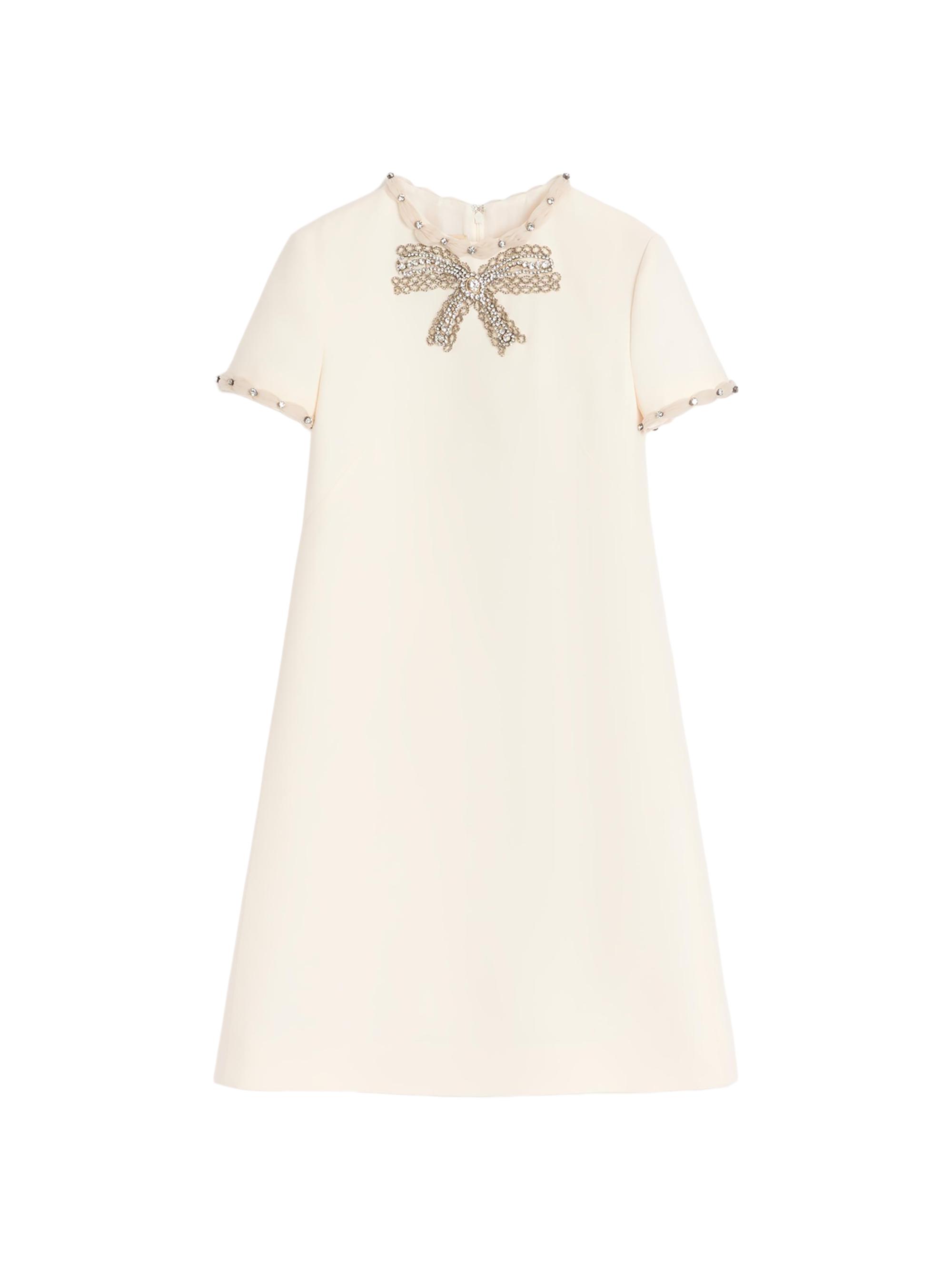 Valentino Garavani Women's Embroidered Crepe Couture Short Dress -