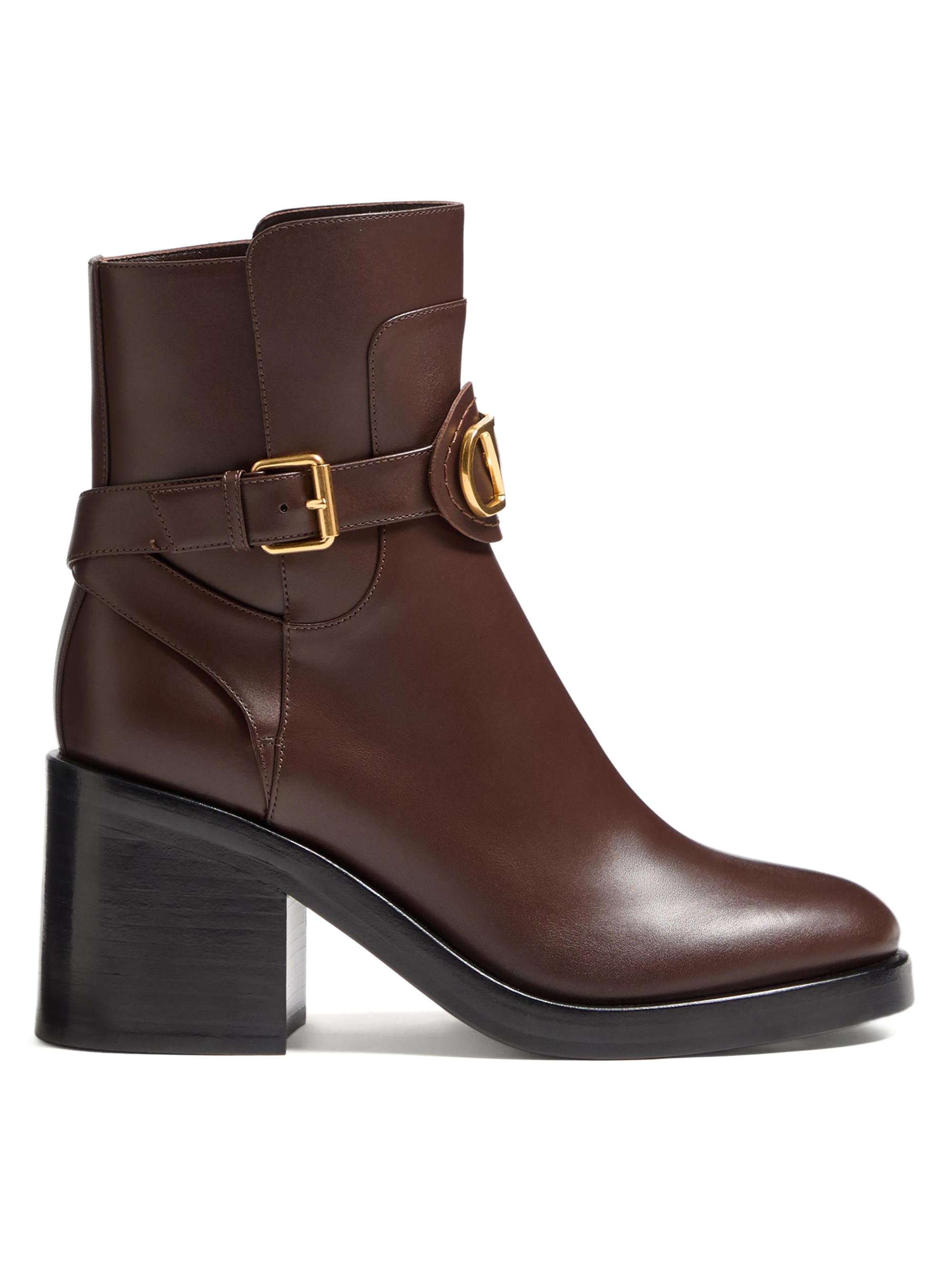 【VALENTINO】 ブーツ Valentino Garavani Garavani Rockstud M-Way Boots, Brand Size 36