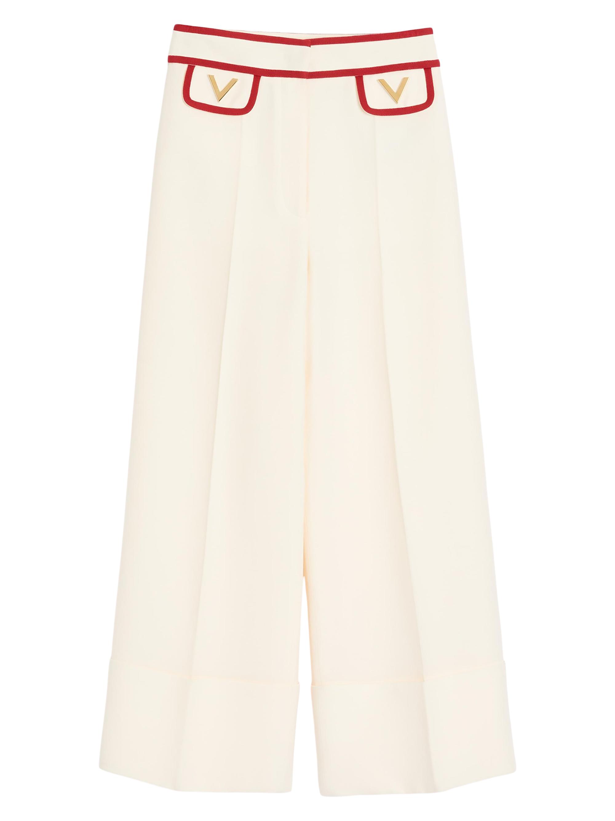 Valentino Garavani Women's Crepe Couture Pants -  Red