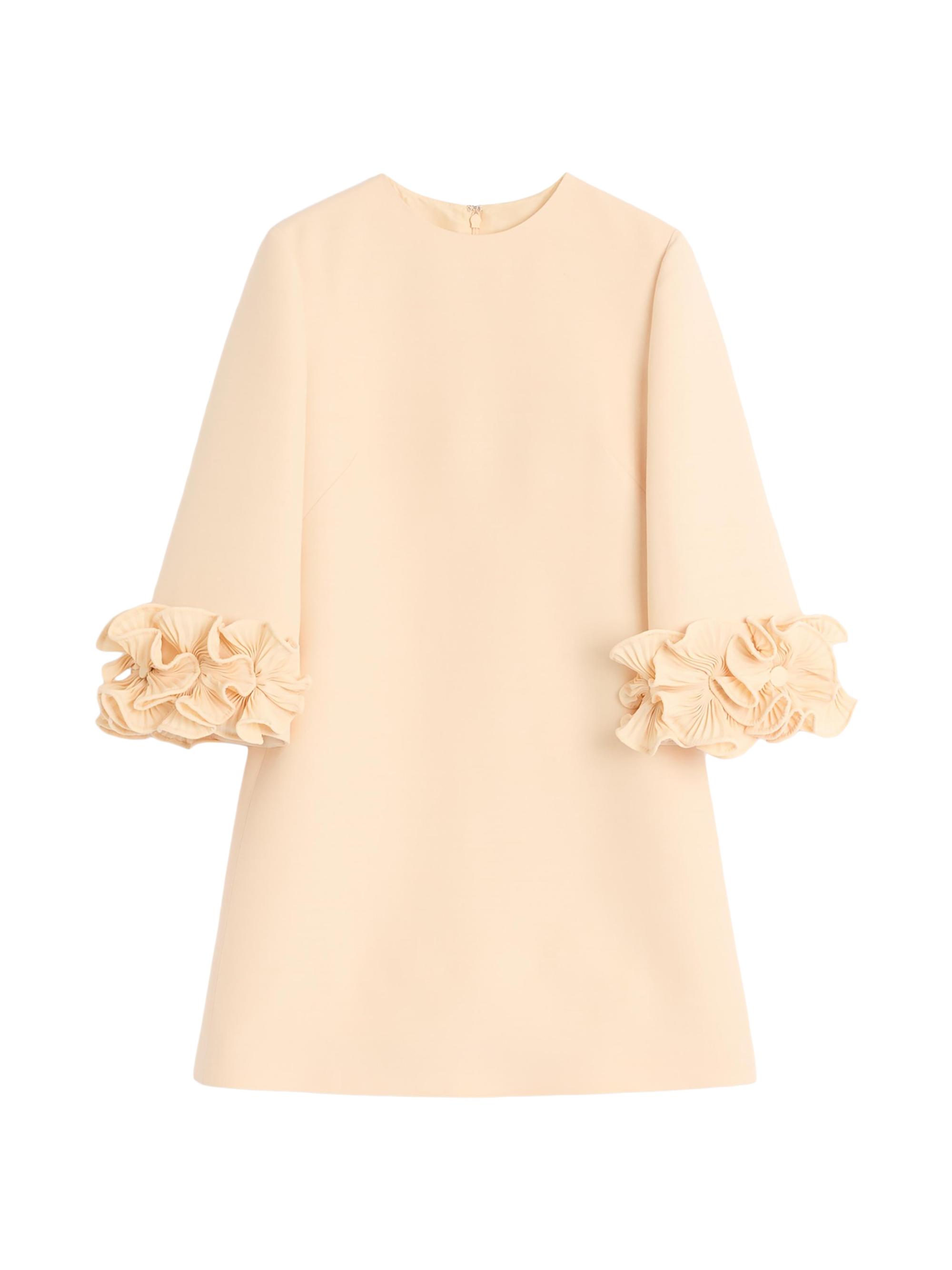 Valentino Garavani Women's Crepe Couture Short Dress - Birch