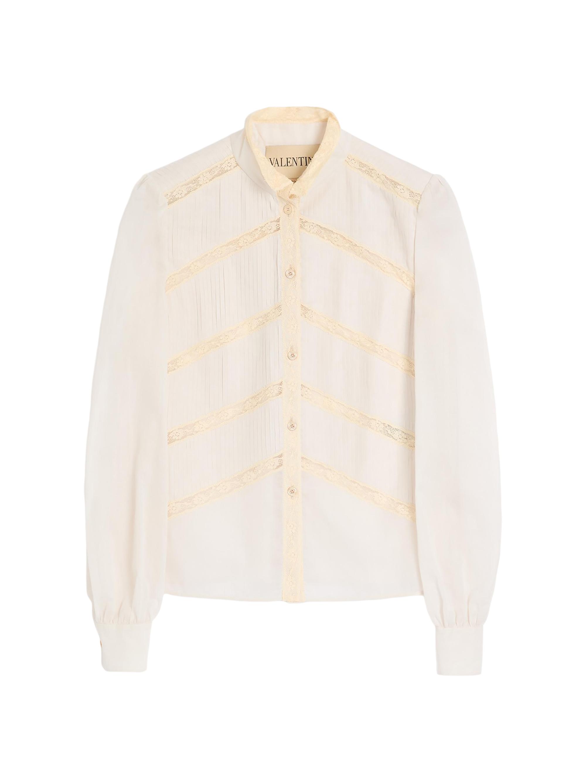 Valentino Garavani Women's Organdis Shirt - Birch