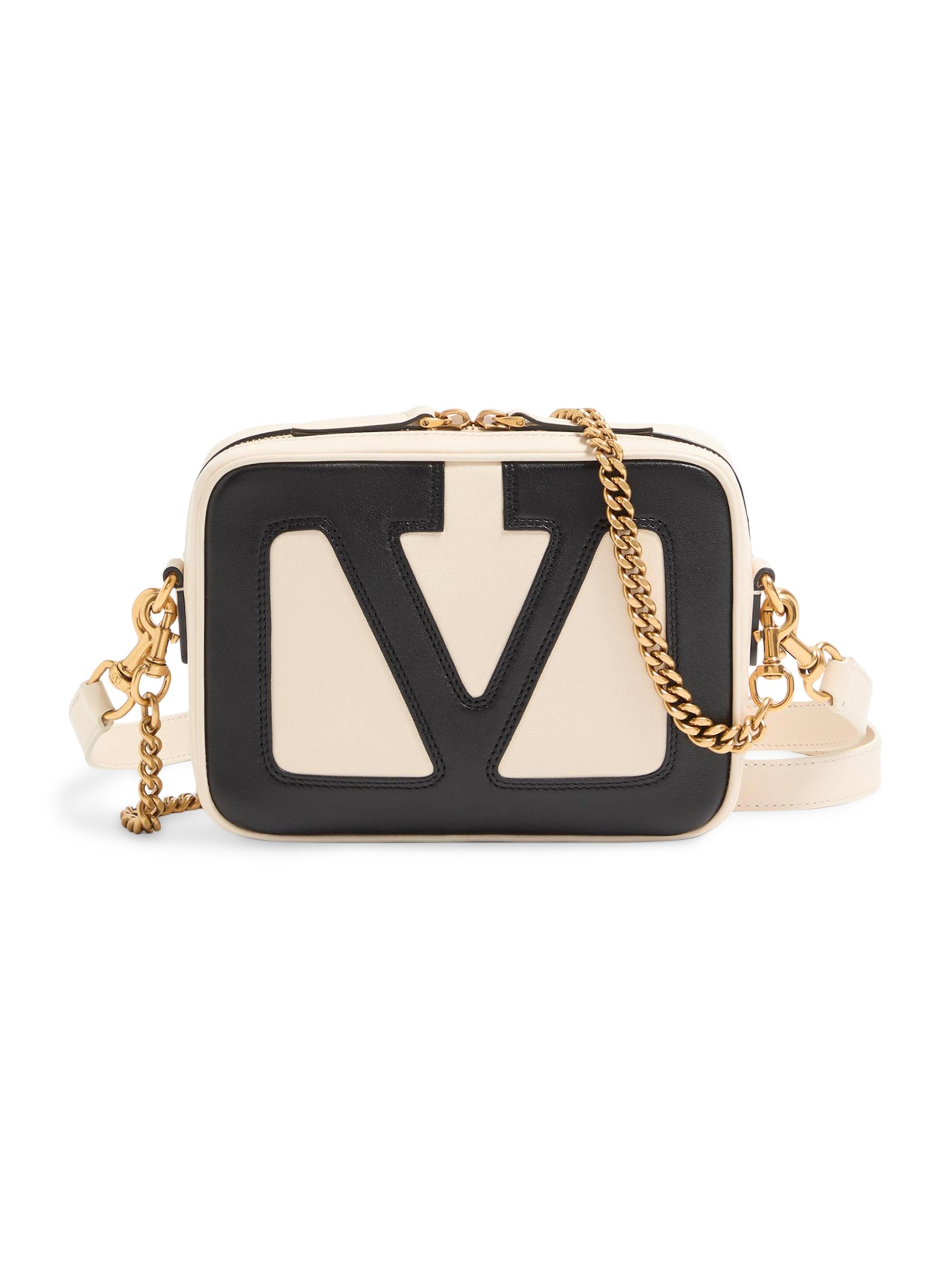 Valentino Garavani Mini Vlogo Signature Calfskin Crossbody Bag