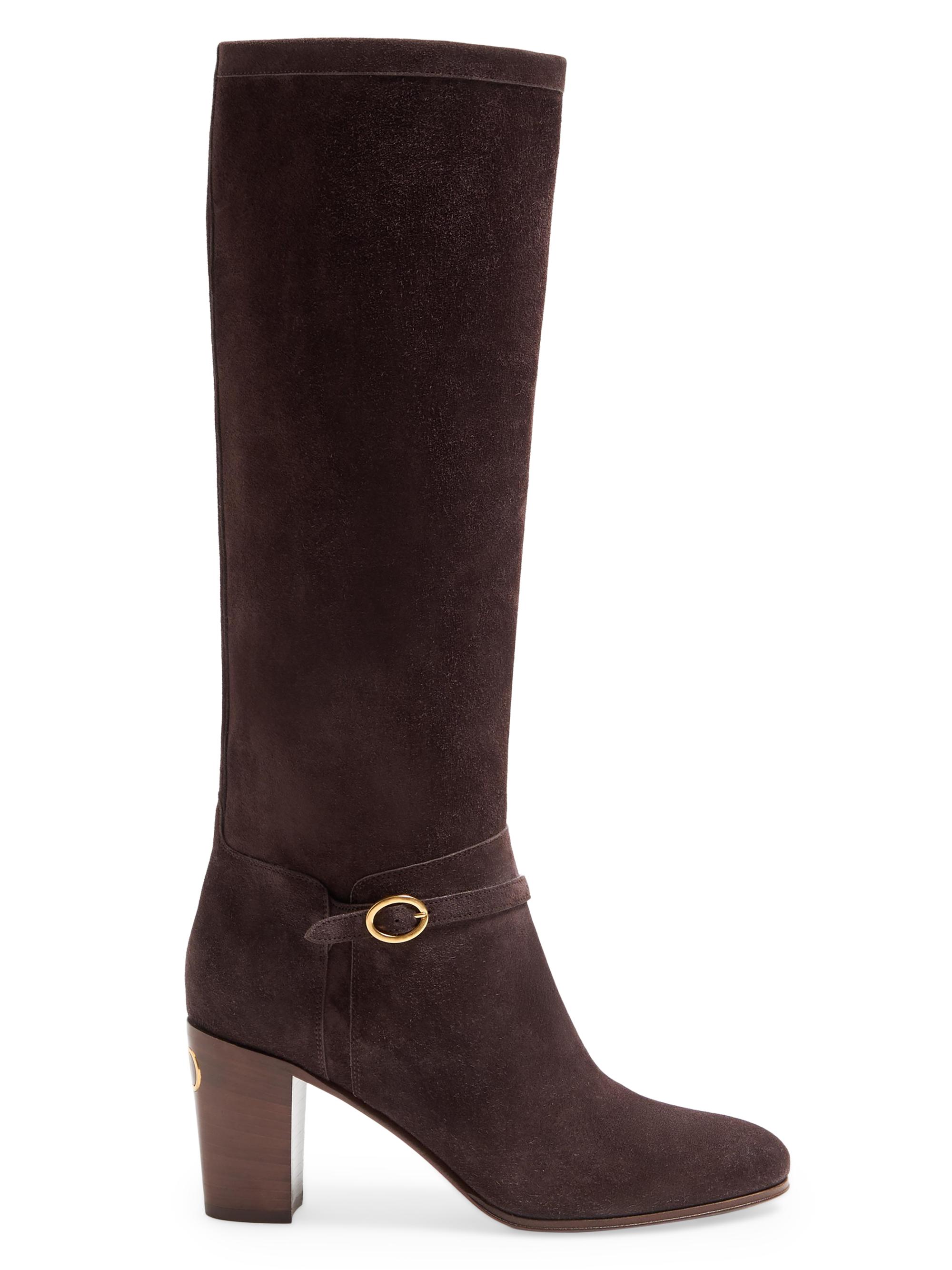 Valentino Garavani Rockstud 80MM Grainy Calfskin Ankle Boots