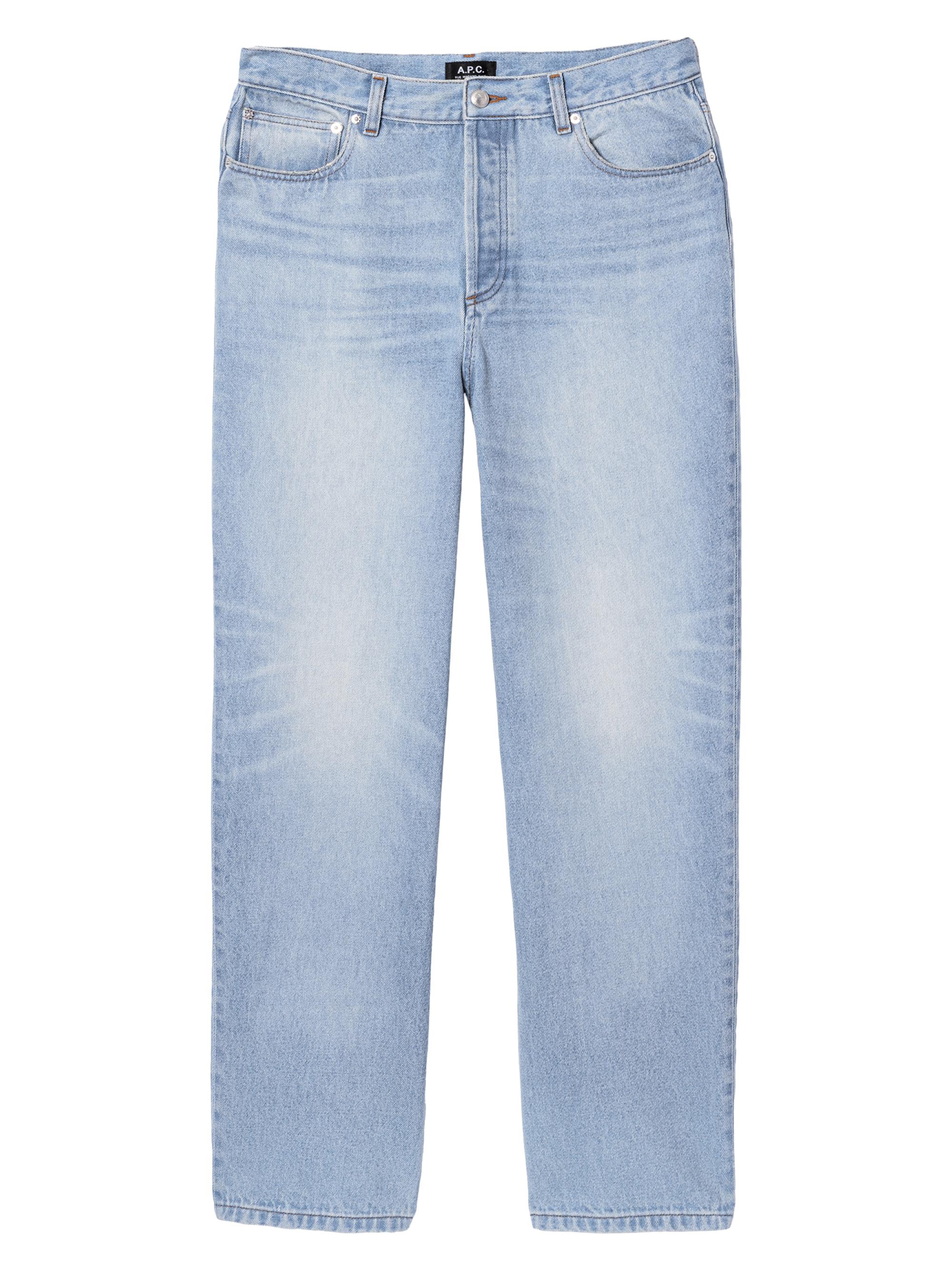 A.P.C. Aaron Stretch-Cotton Denim Relaxed-Fit Jeans | Saks Fifth
