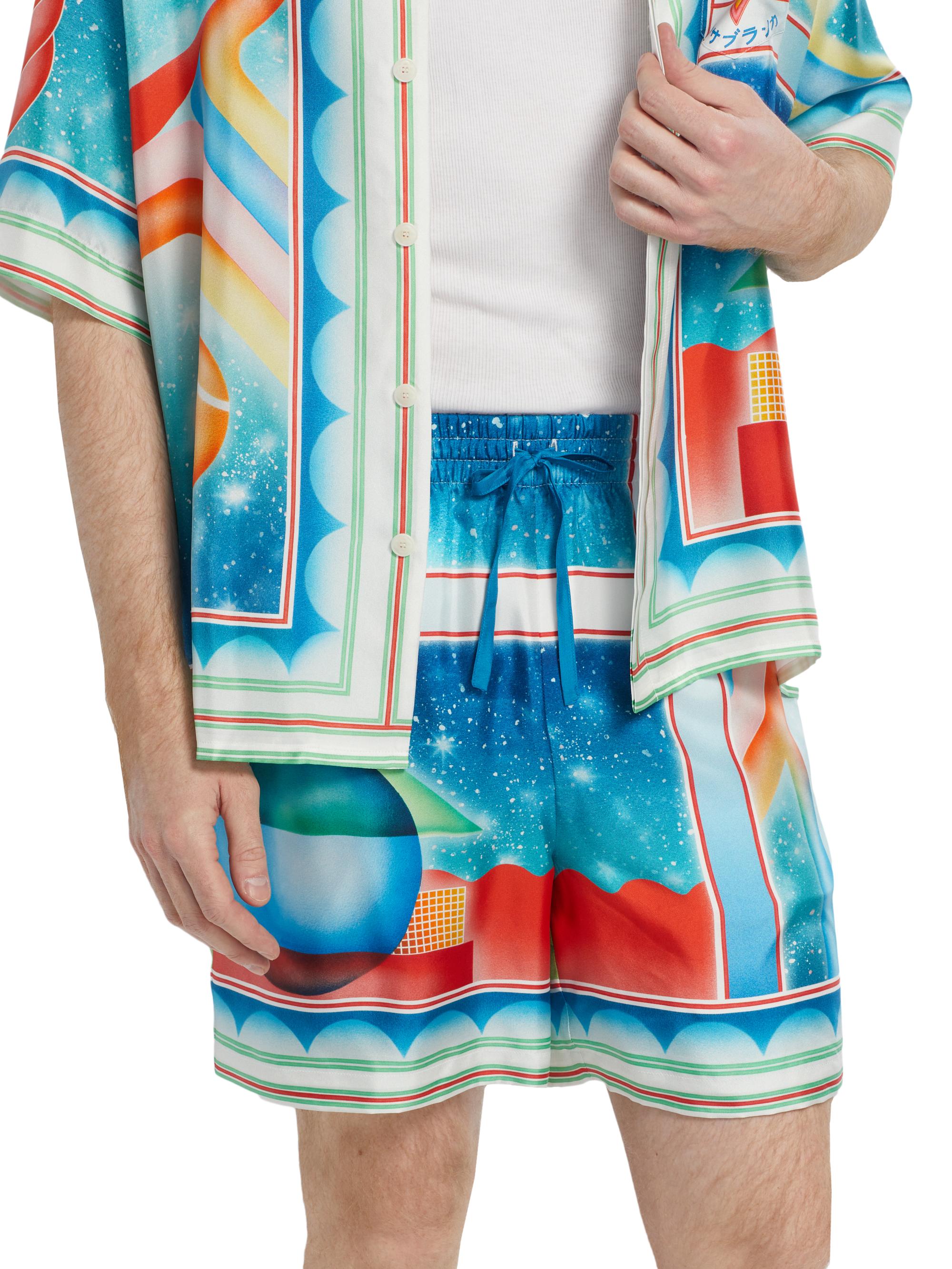 Casablanca Galaxy Print Swim Shorts | Saks Fifth Avenue