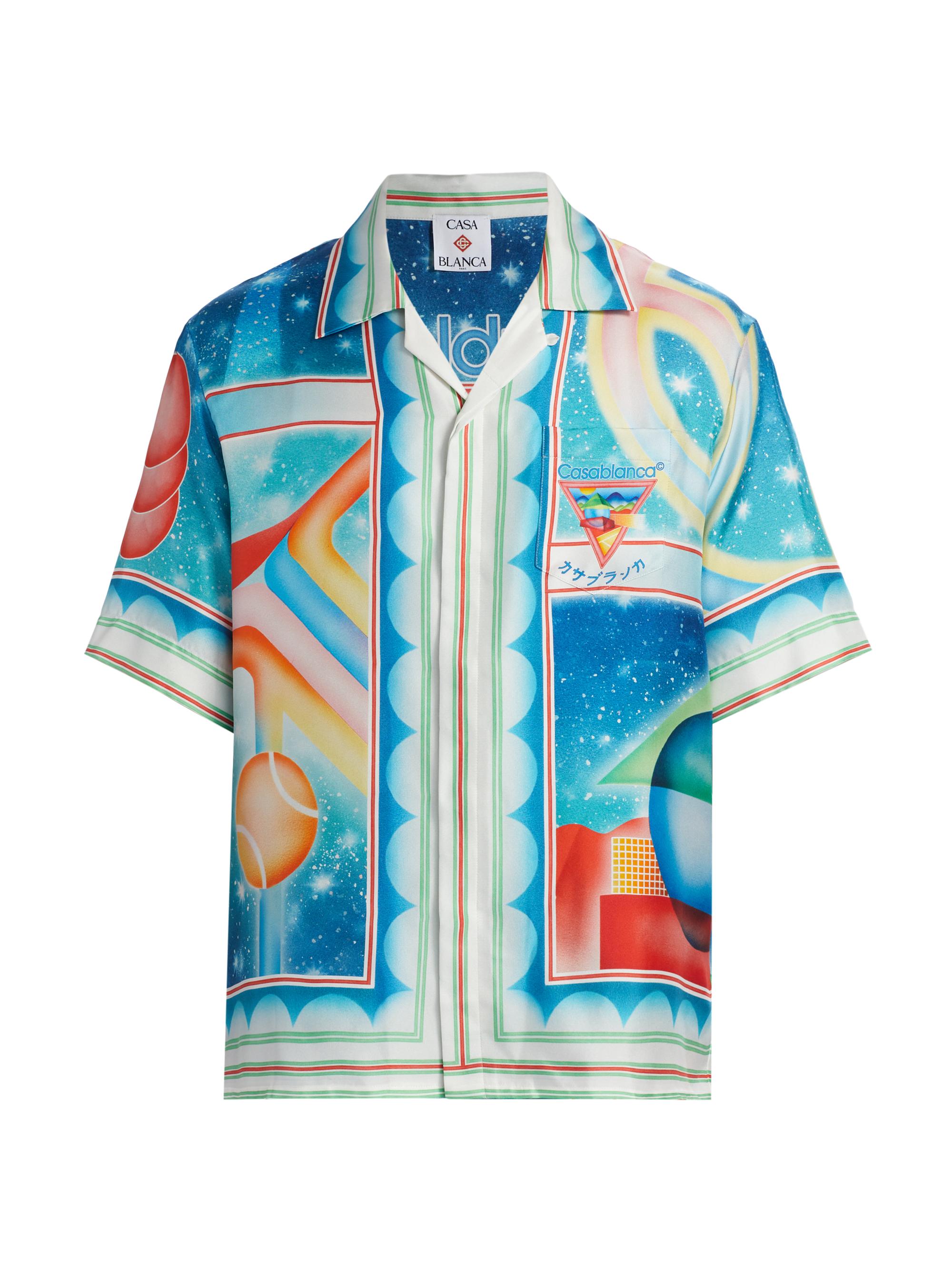 CASABLANCA カサブランカ　silk shirt 0400022904478_GALAXYCOURT?wid=
