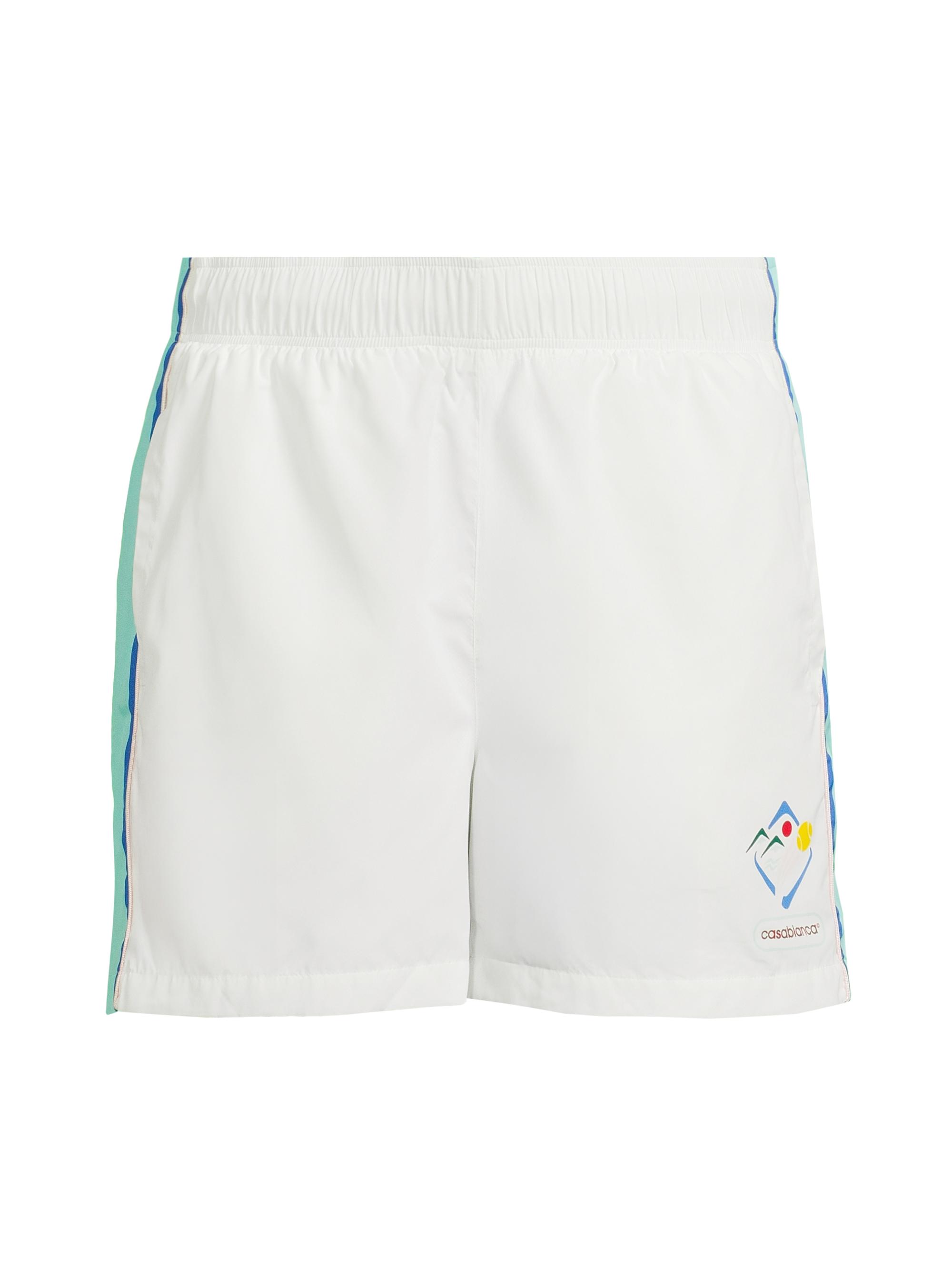 Casablanca Men's Colorblock Windbreaker Shorts - Casa Sportif