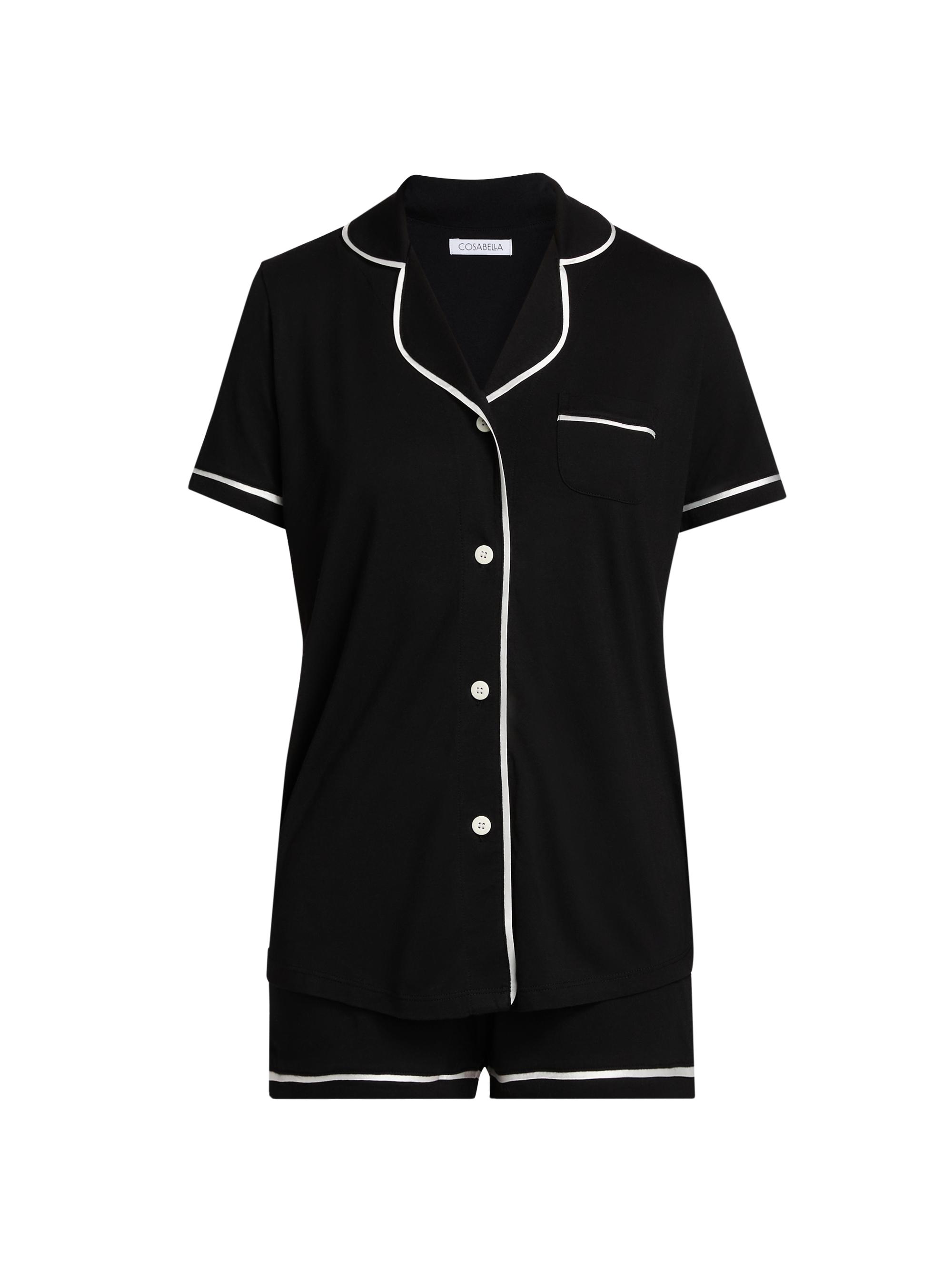 Cosabella Women's Bella Boxer Pajamas - Black