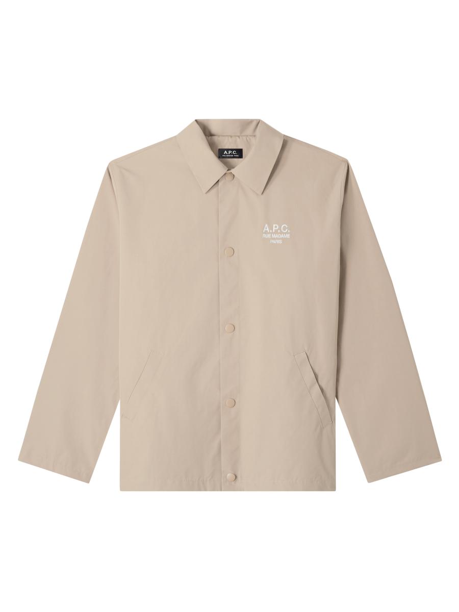 A.P.C. ベージュ ナイロンジャケット A.P.C. Regis Ripstop Jacket | Saks Fifth Avenue