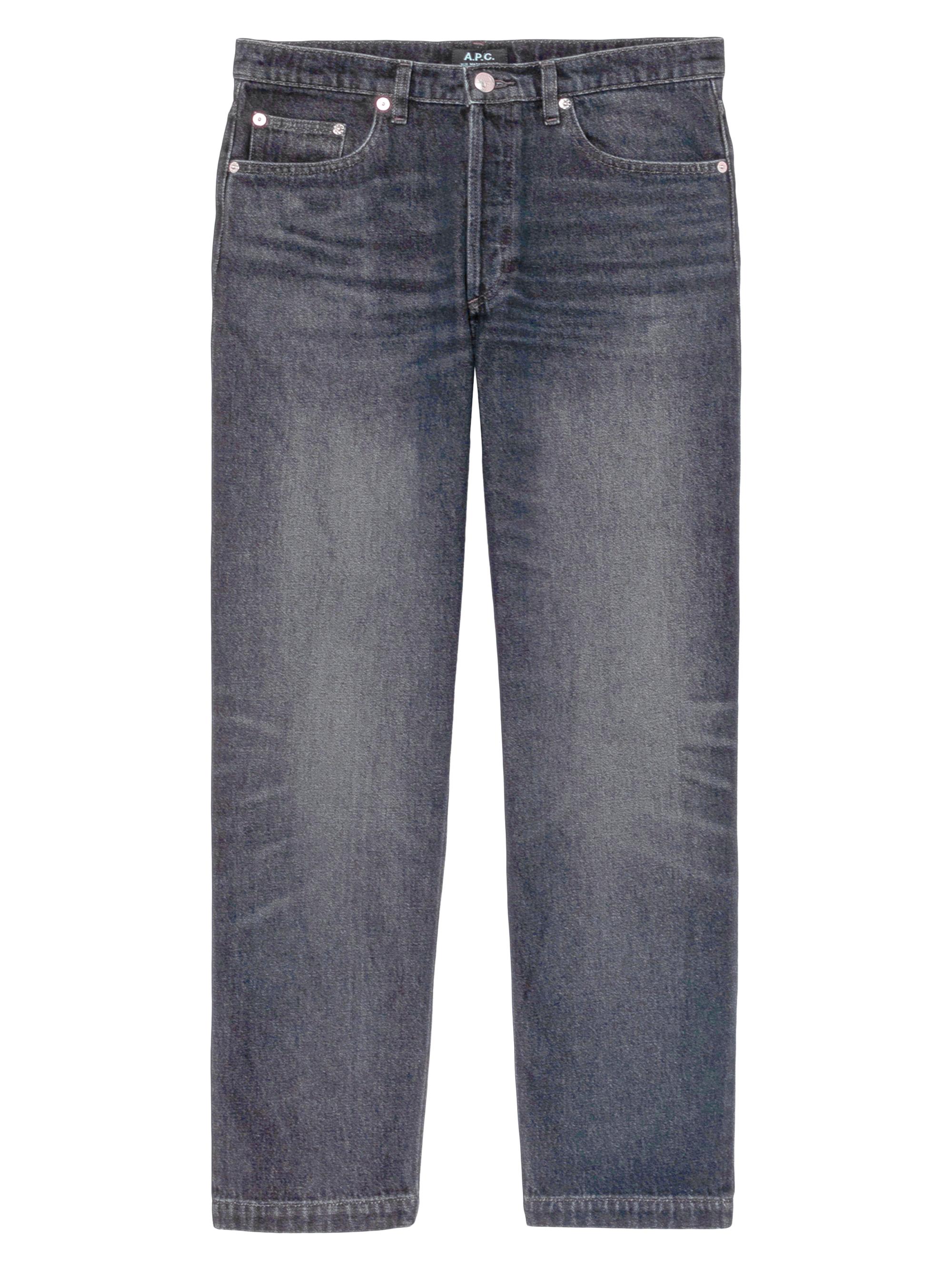 A.P.C. Aaron Stretch-Cotton Denim Relaxed-Fit Jeans | Saks Fifth