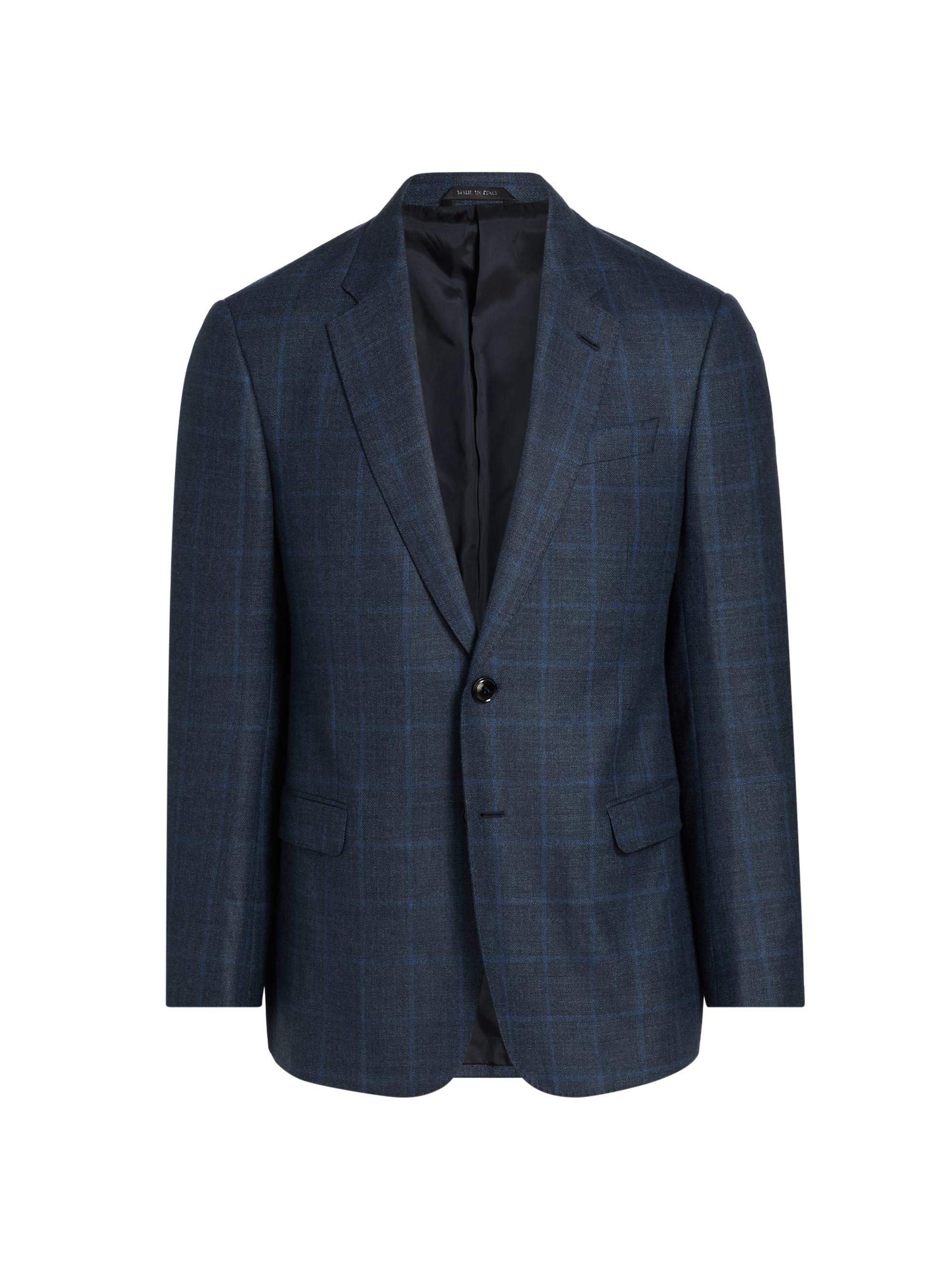 美品★GIORGIO ARMANI★カシミヤ★ダブルフェイス★ジャケット Giorgio Armani Plaid Wool-Cashmere Single-Breasted Blazer | Saks