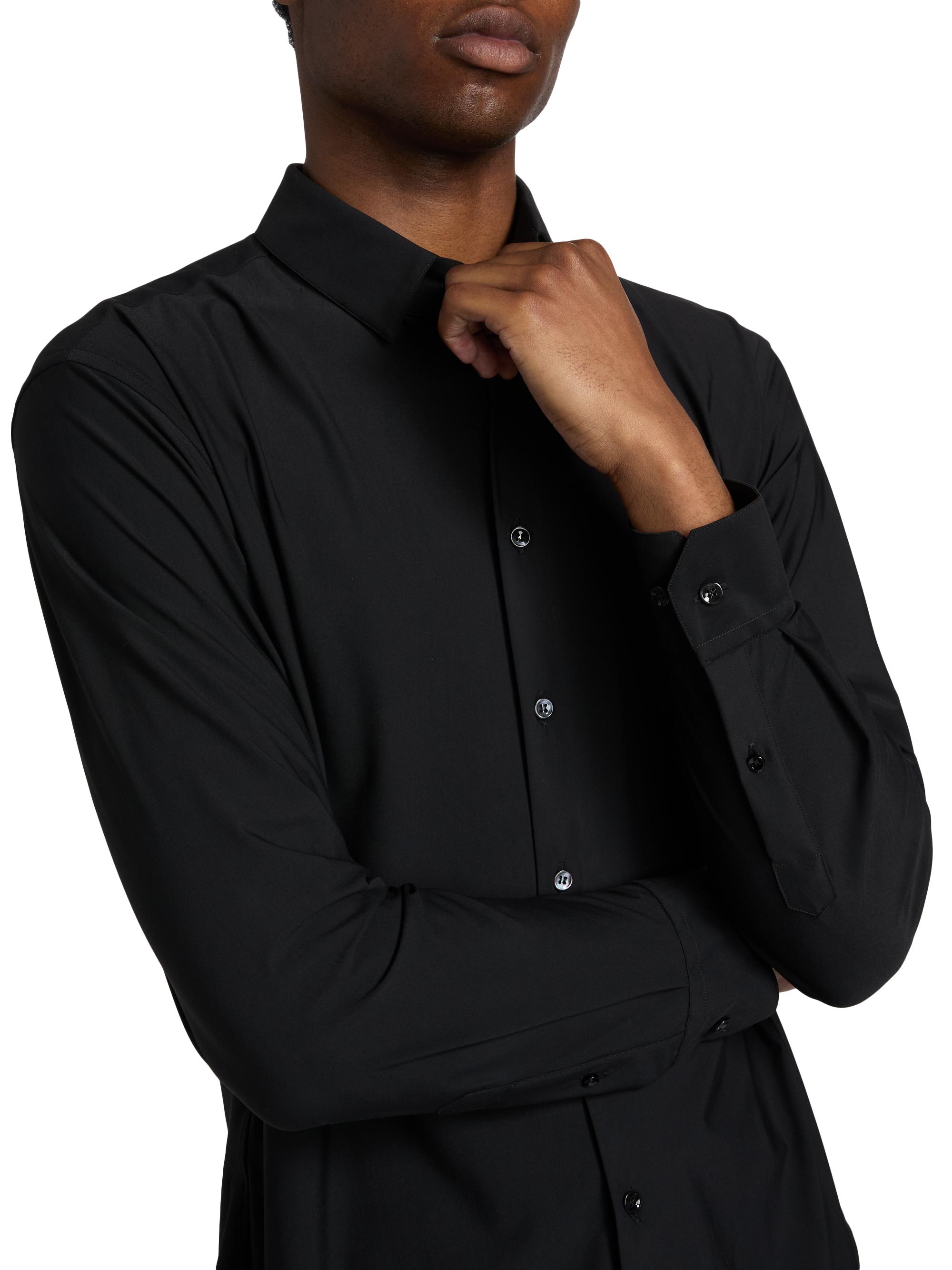 Giorgio Armani Stretch Sport Shirt | Saks Fifth Avenue
