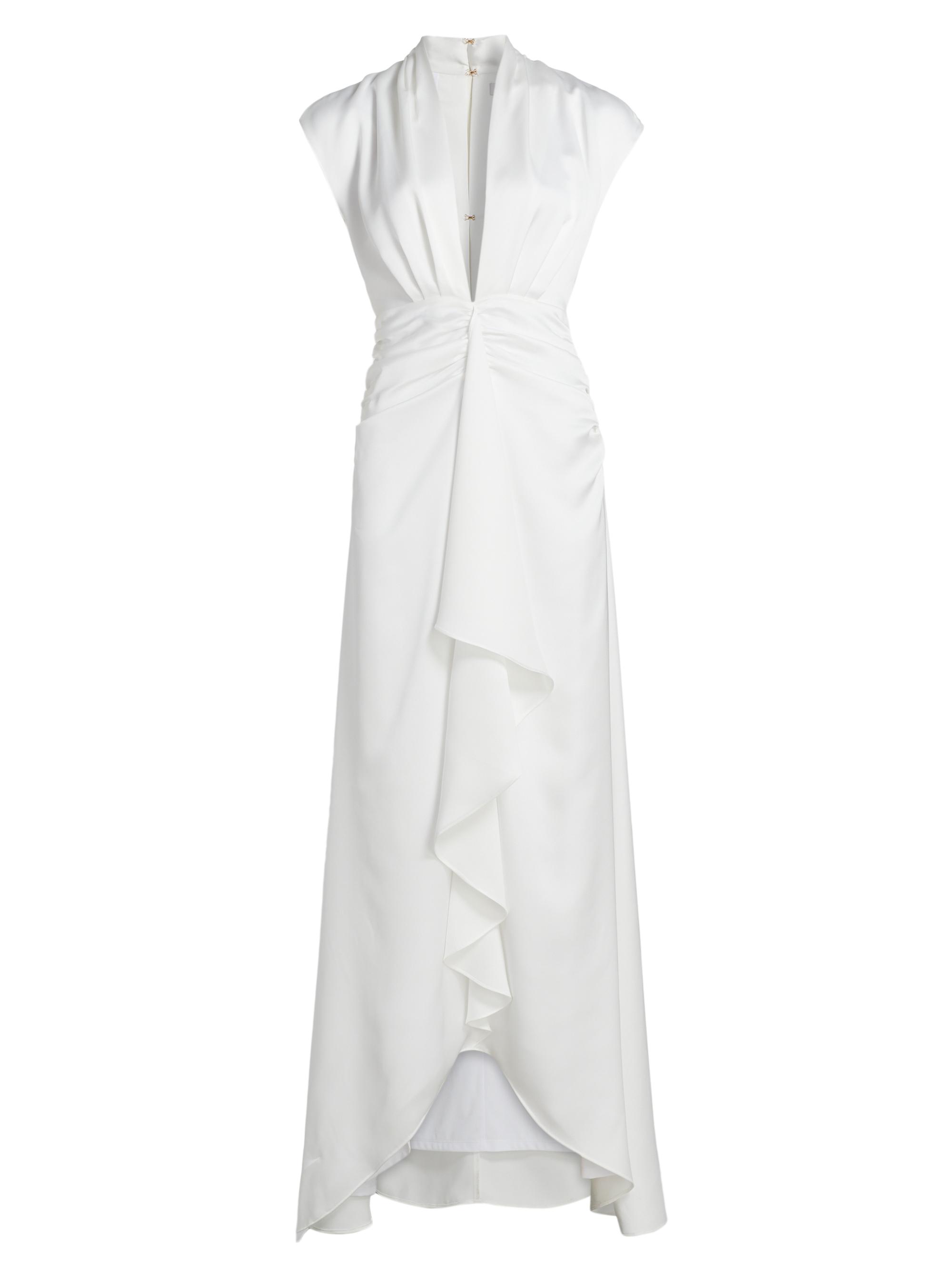 Ramy Brook Women's Catrin Waterfall Hi-Low Gown -