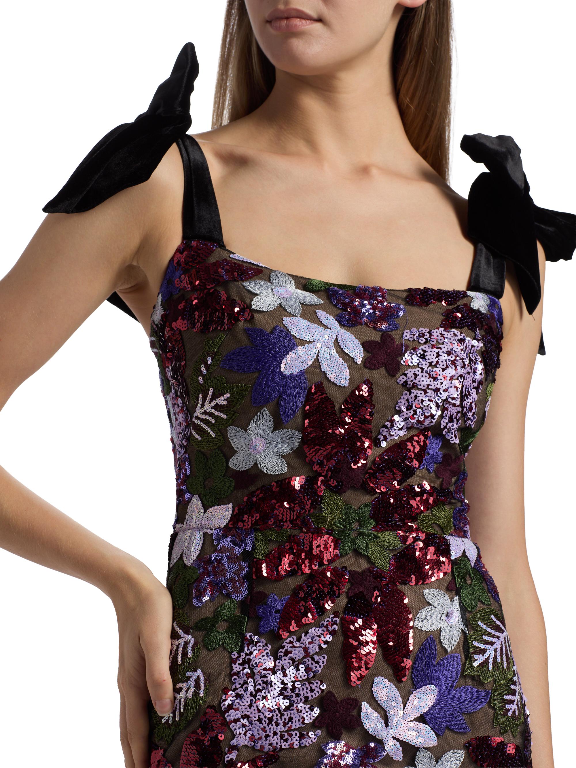 BBD グラフィティロゴピアスプレイドオーバーサイズブレザー (チャコール) Bronx Banco Dahlia Embellished Maxi Dress | Saks Fifth Avenue