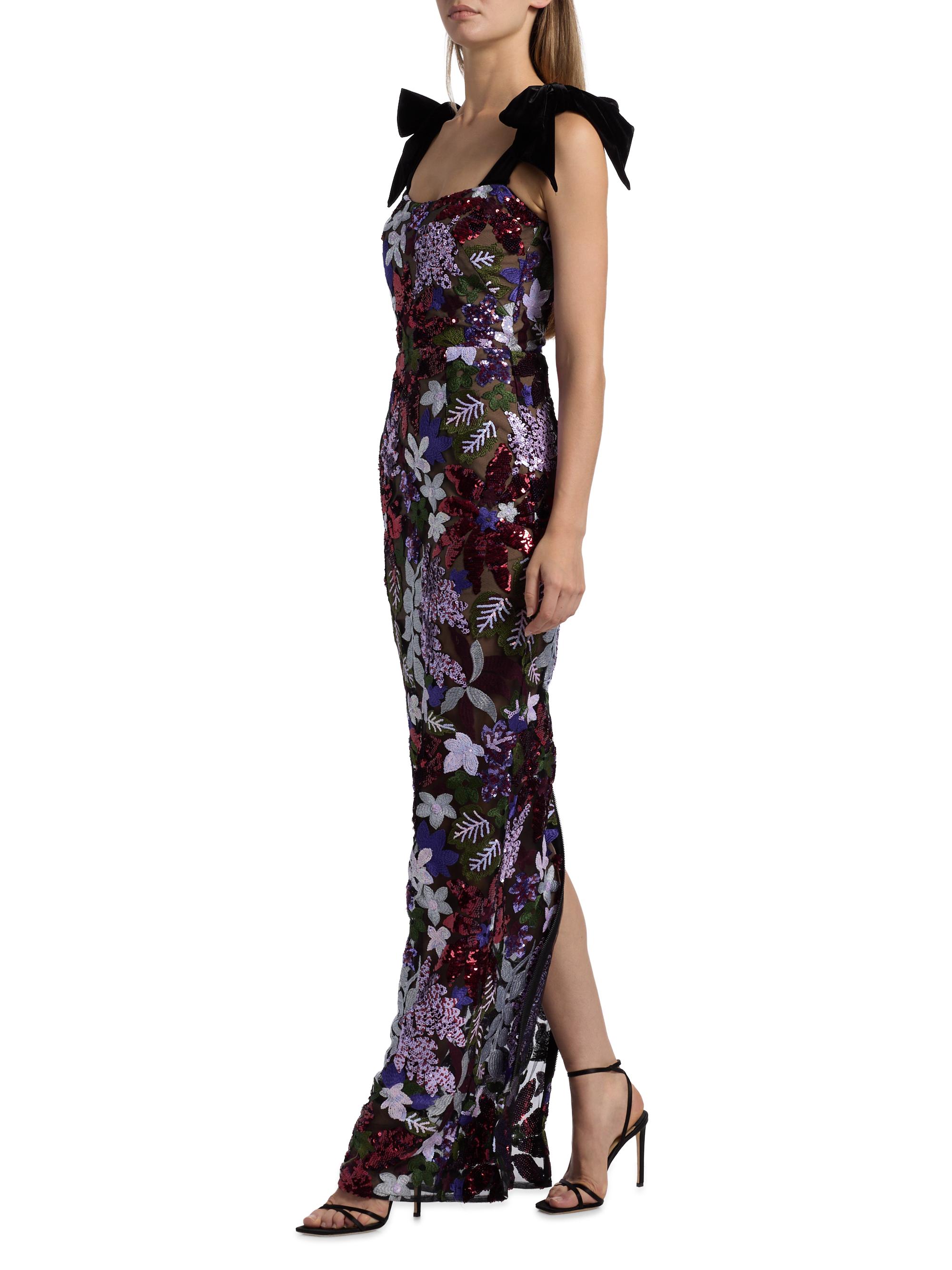 Bronx Banco Dahlia Embellished Maxi Dress | Saks Fifth Avenue