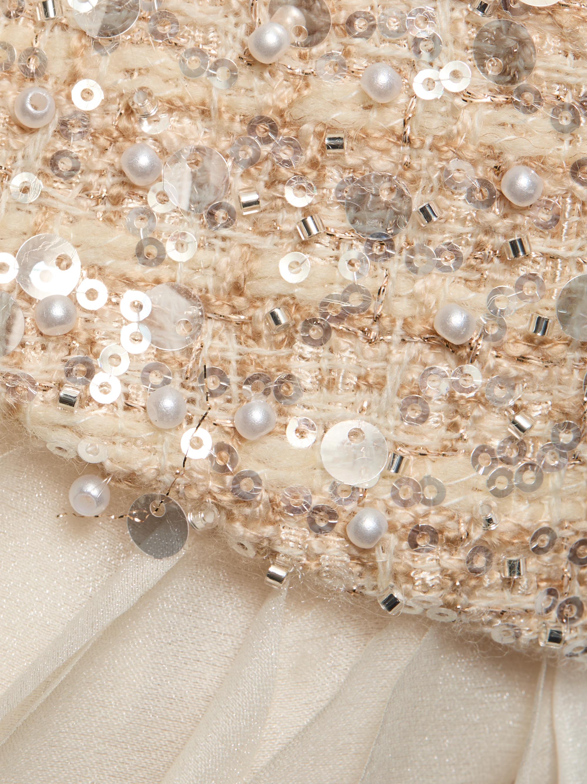 Bronx Banco Catalina Sequined Ruffle Minidress | Saks Fifth Avenue