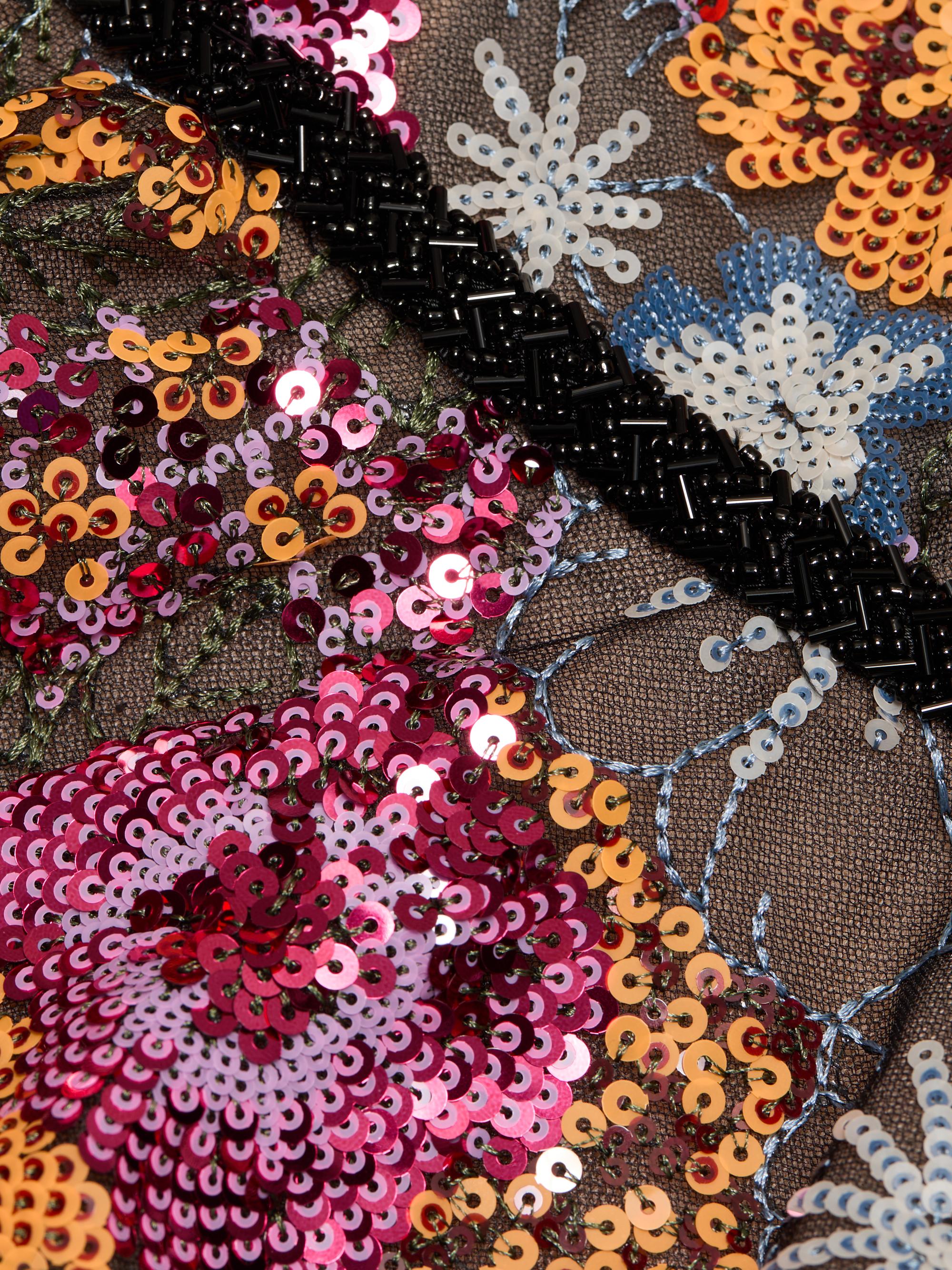 Bronx and Banco Mademoiselle Floral Embellished Fit & Flare