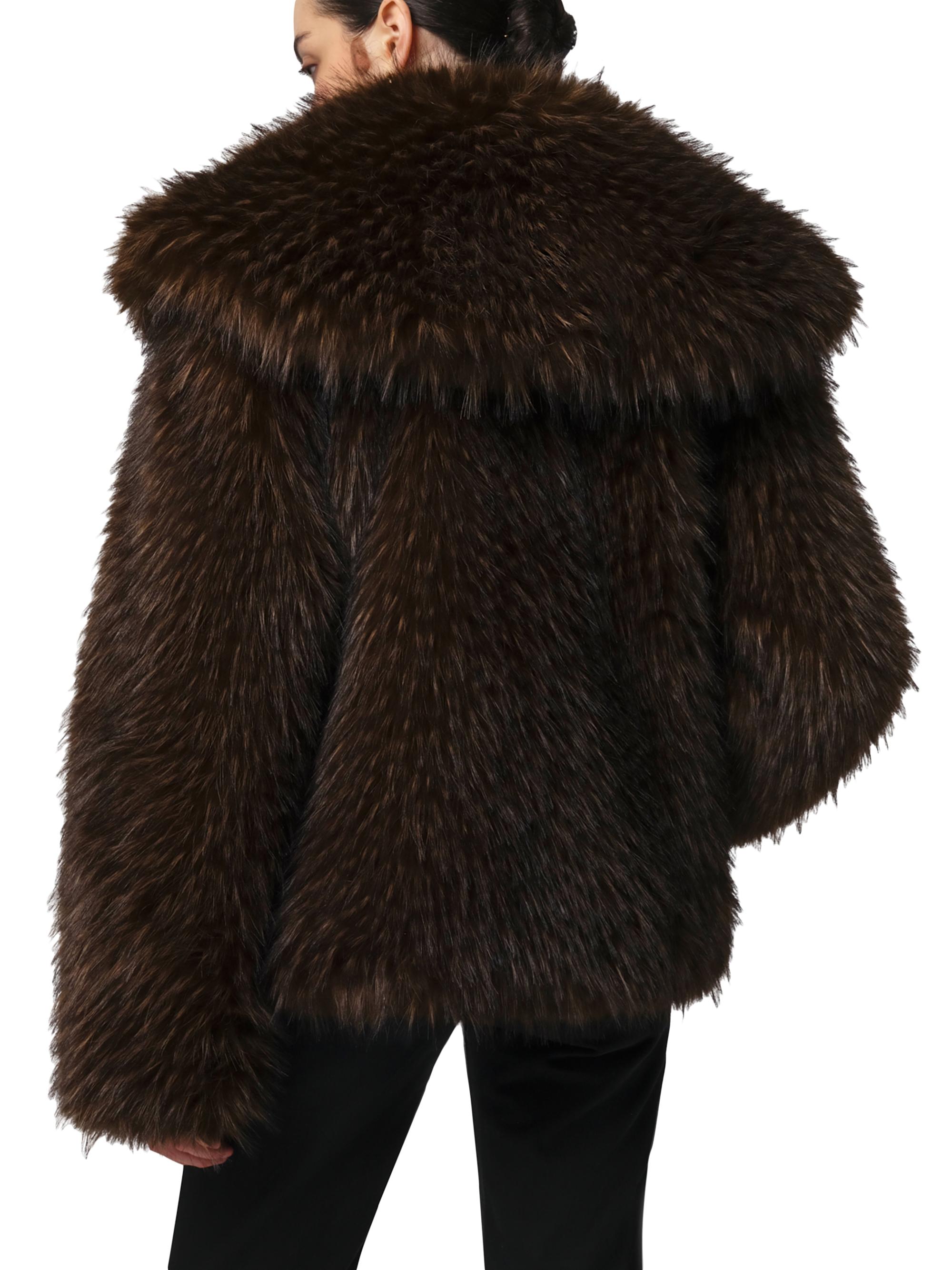 Apparis Yara Faux-Fox Fur Coat | Saks Fifth Avenue