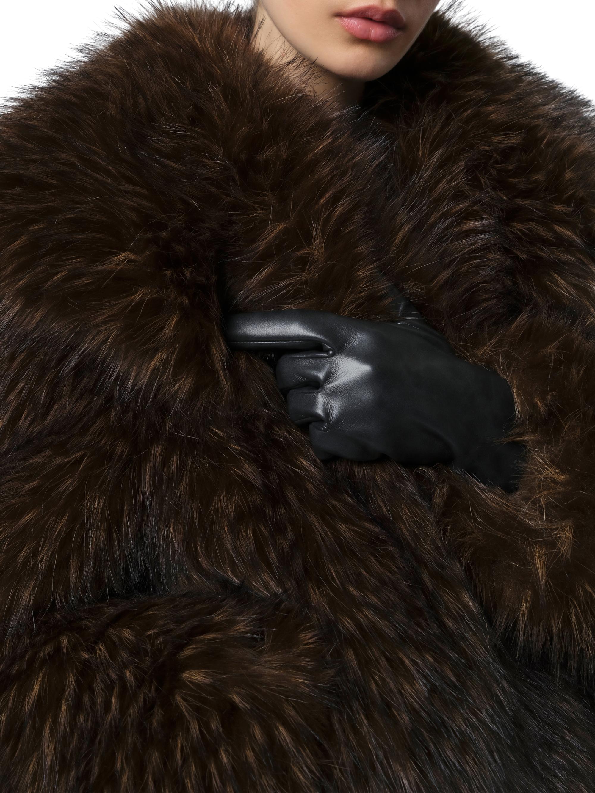 Apparis Yara Faux-Fox Fur Coat | Saks Fifth Avenue