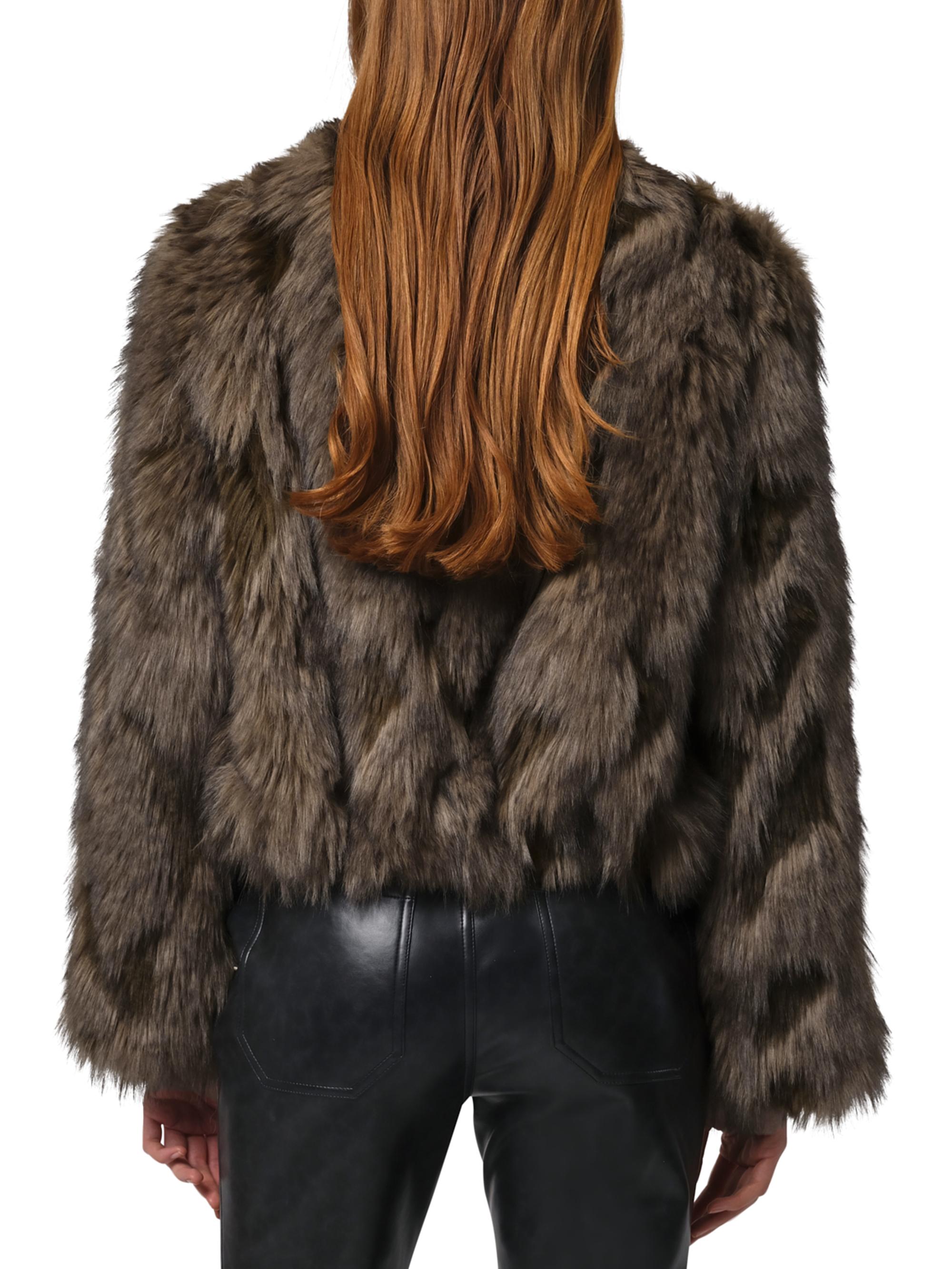 Apparis Lillet Patchwork Faux Fur Bomber Jacket | Saks Fifth Avenue