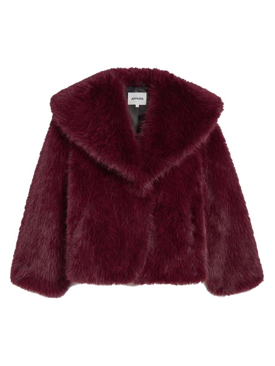Apparis Yara Faux-Fur Coat | Saks Fifth Avenue