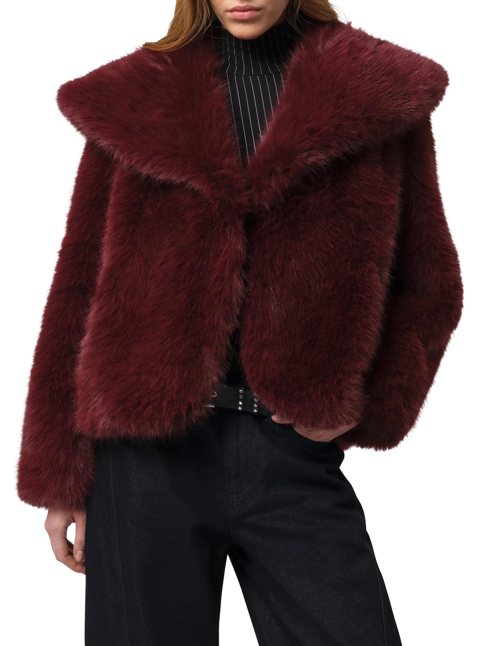 Apparis Yara Faux-Fur Coat | Saks Fifth Avenue