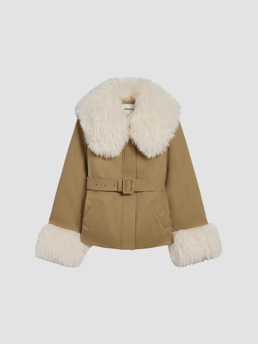 Apparis Parker Belted Jacket | Saks Fifth Avenue