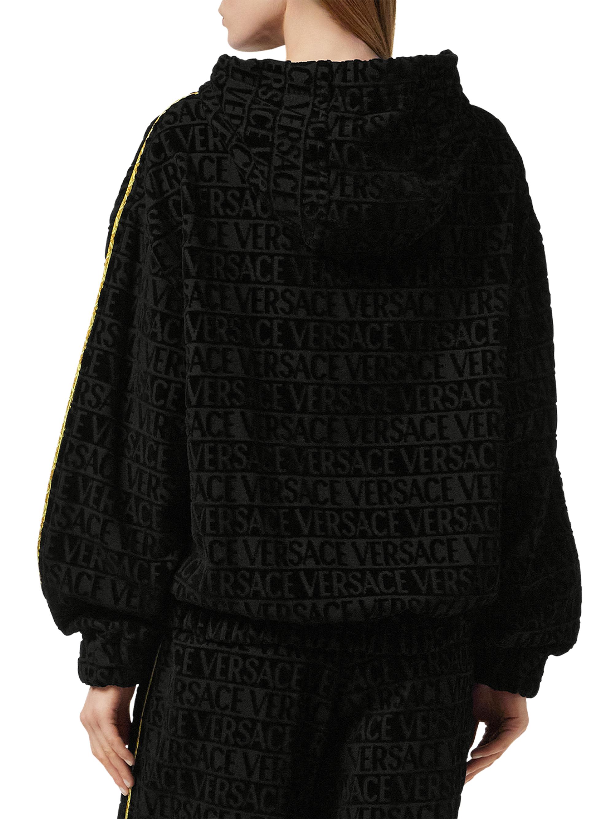 Versace Cotton Terry Logo Hoodie | Saks Fifth Avenue