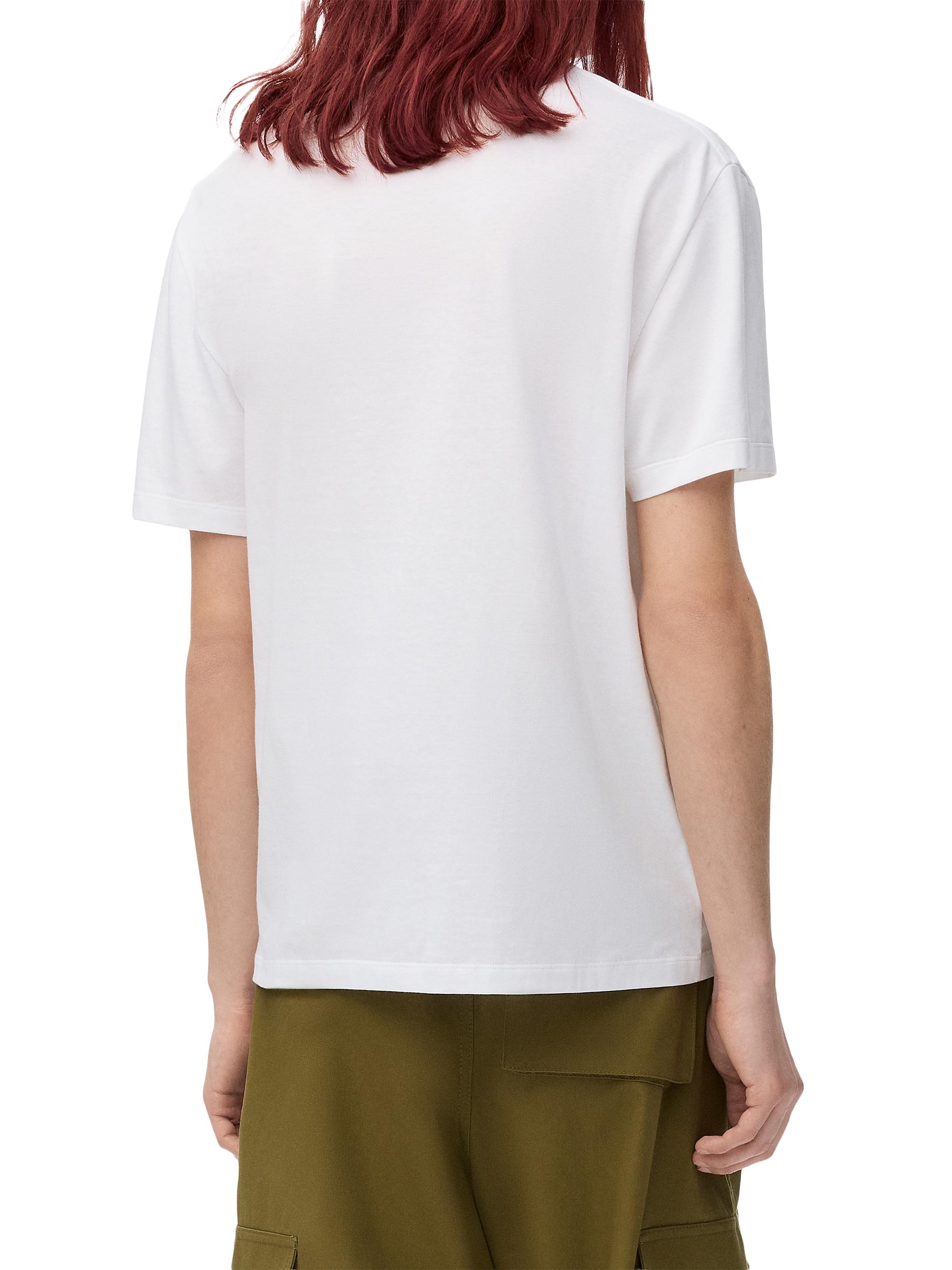 LOEWE Graphic Logo Cotton Relaxed-Fit T-Shirt | Saks Fifth Avenue