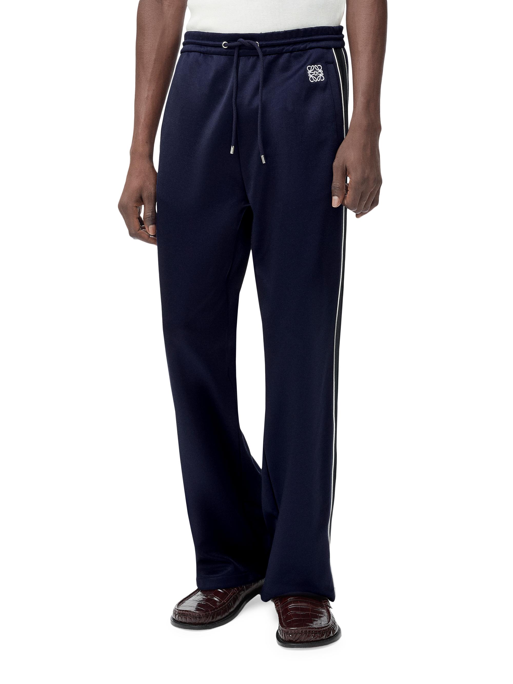 か*ず様 LOEWE ストライプ スラックス フィッシャーマンパンツ LOEWE Anagram Logo Tracksuit Trousers | Saks Fifth Avenue
