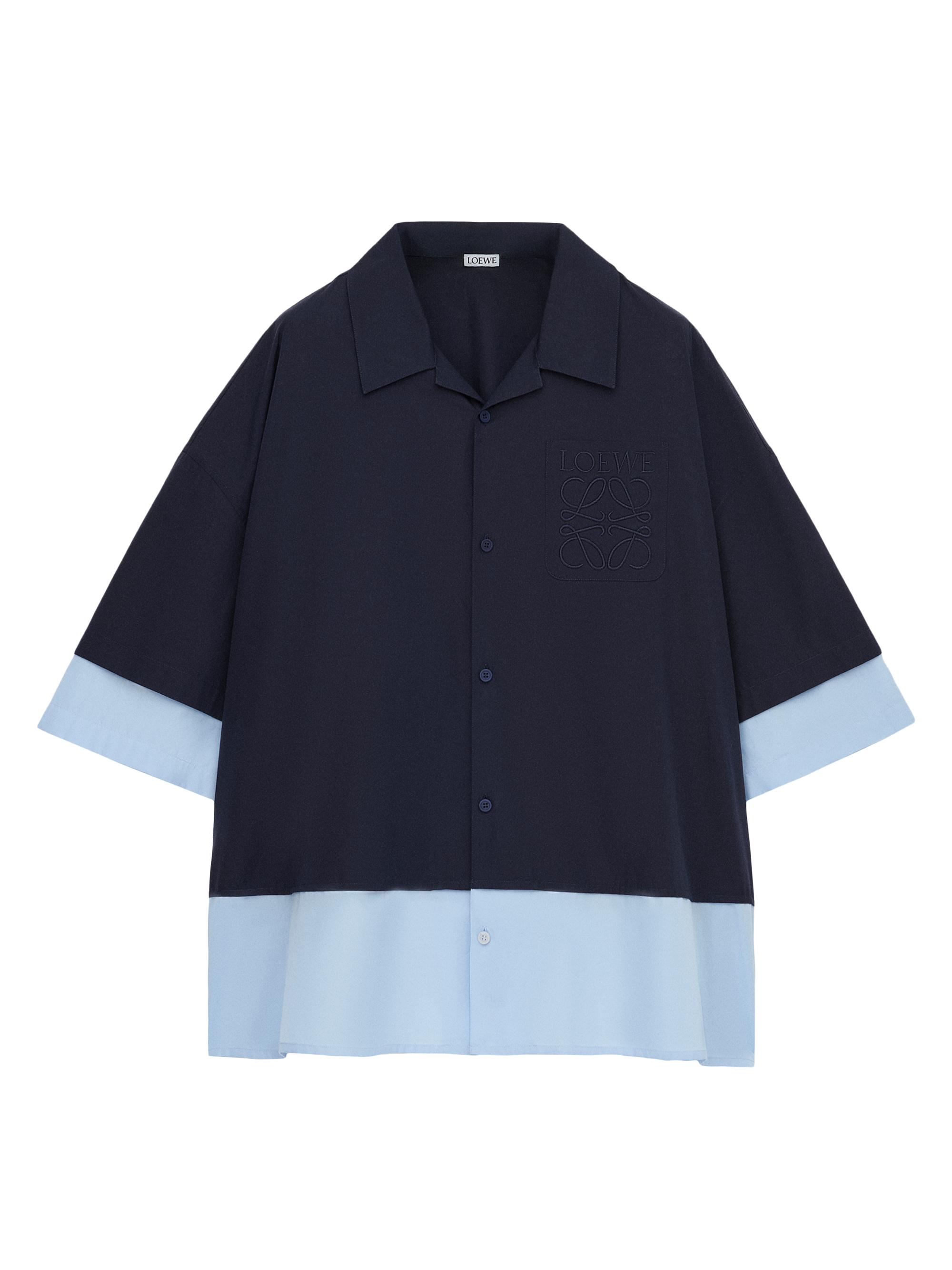 LOEWE LOEWE x Paula's Ibiza Denim Short-Sleeve Shirt | Saks Fifth