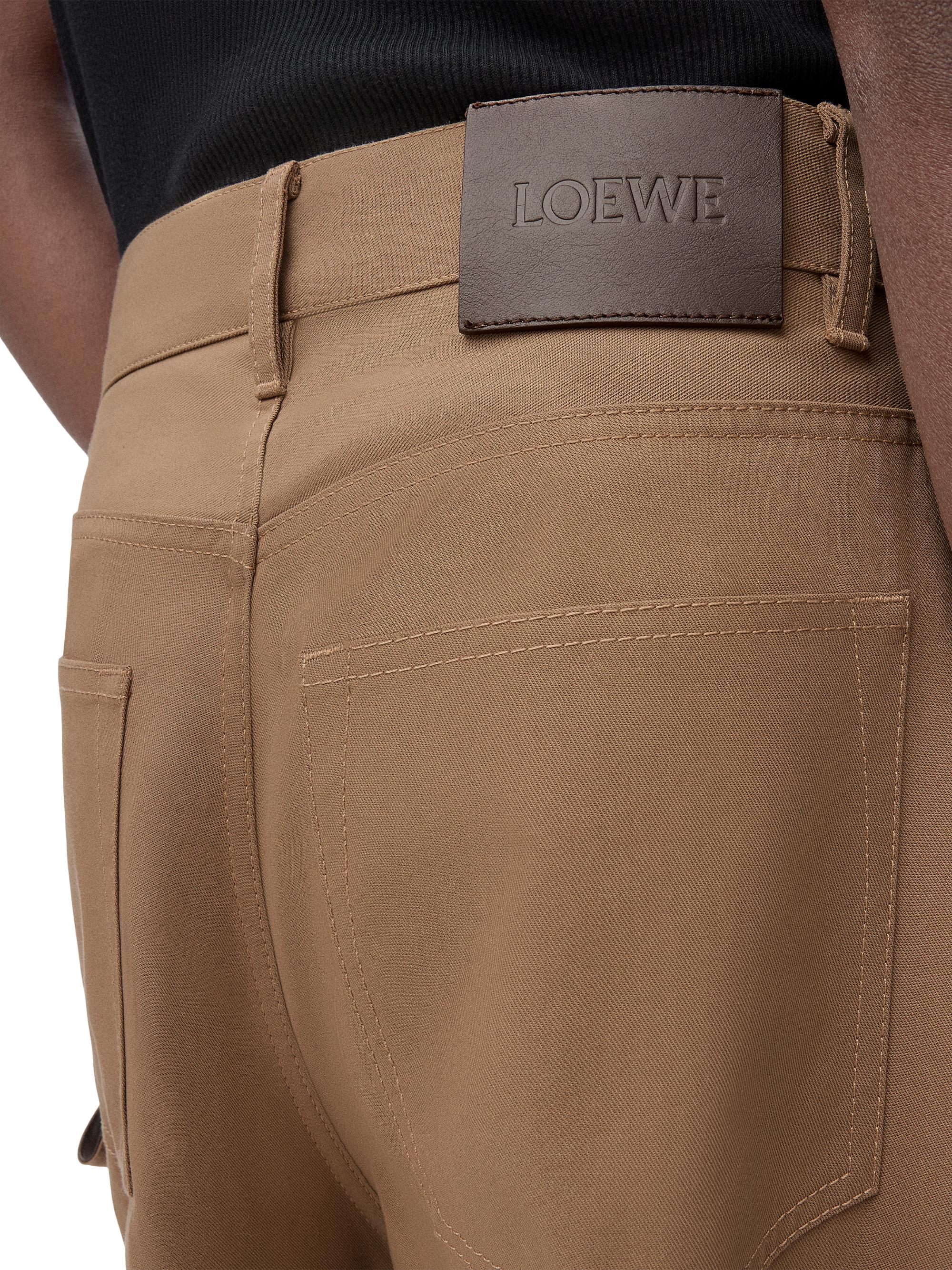 LOEWE Cotton-Leather Carpenter Trousers | Saks Fifth Avenue