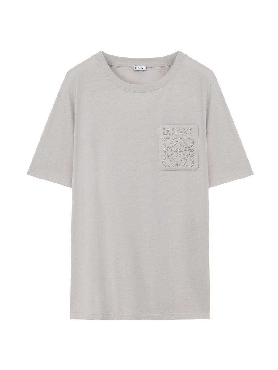 LOEWE Tシャツ LOEWE Cotton embroidered-logo T-shirt | White | FARFETCH
