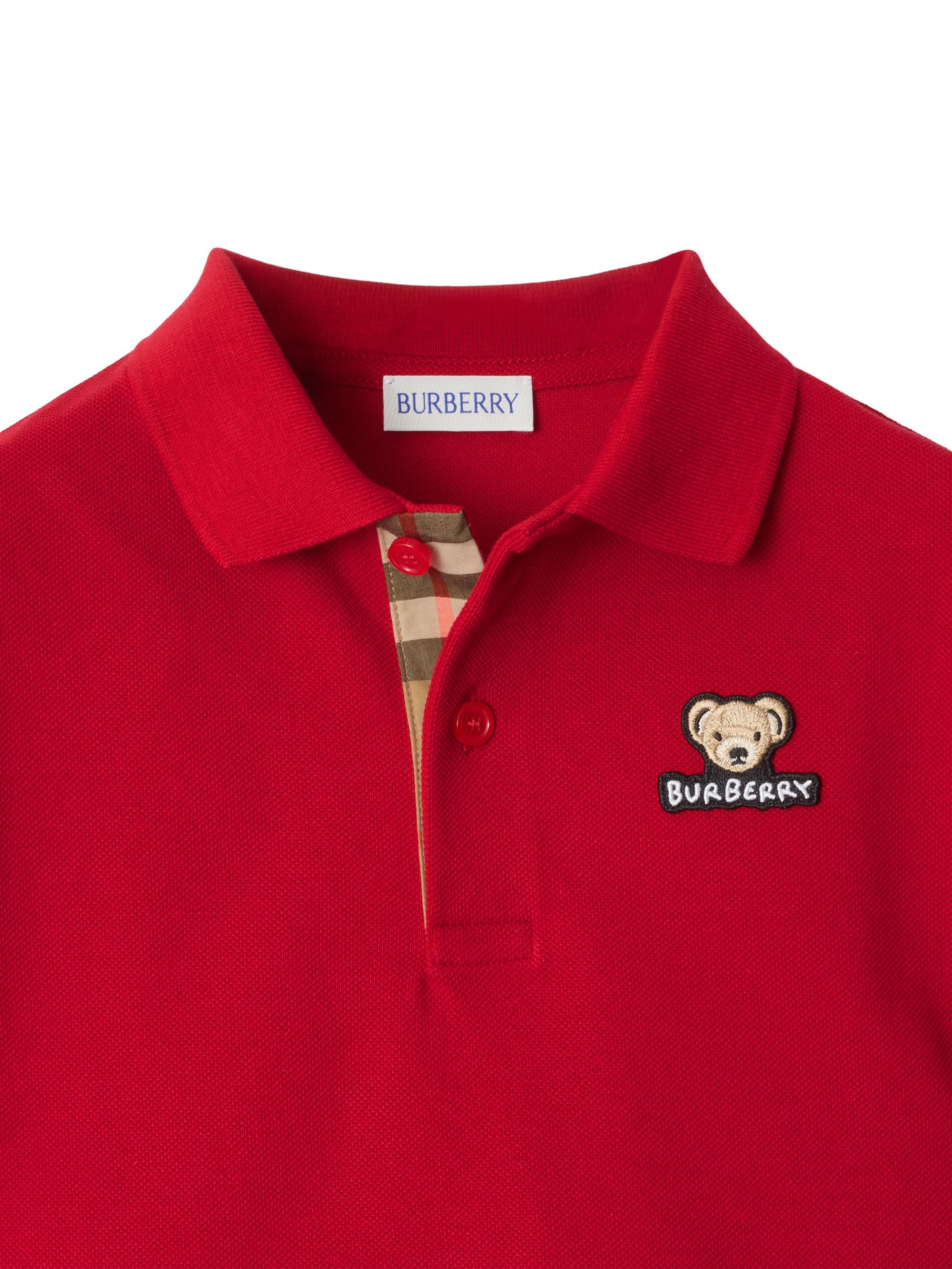 Burberry Baby's, Litlle Boy's & Boy's Johane Bear Logo Polo Shirt