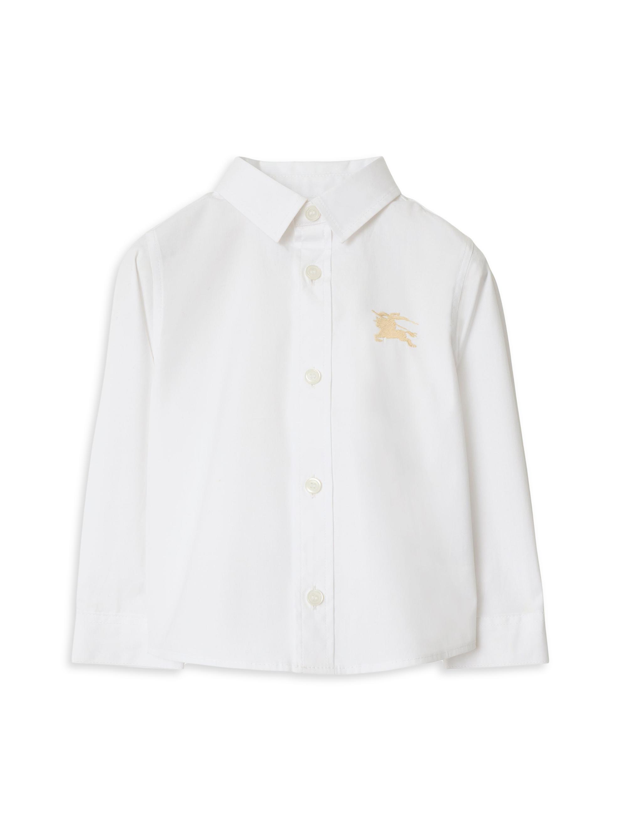 Burberry Baby Boy's, Little Boy's & Boy's Owen Button-Up Shirt - White 6 Months