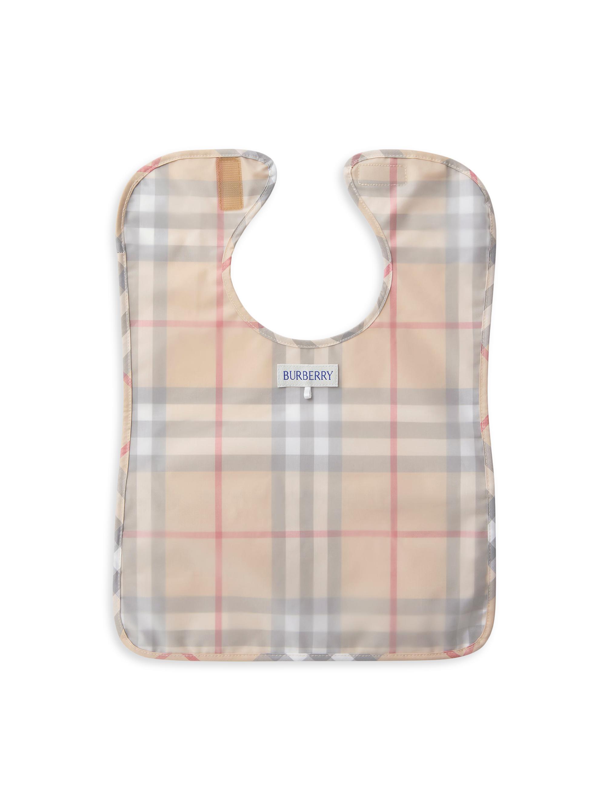 Burberry Baby's Check Cotton Poplin Bib | Saks Fifth Avenue