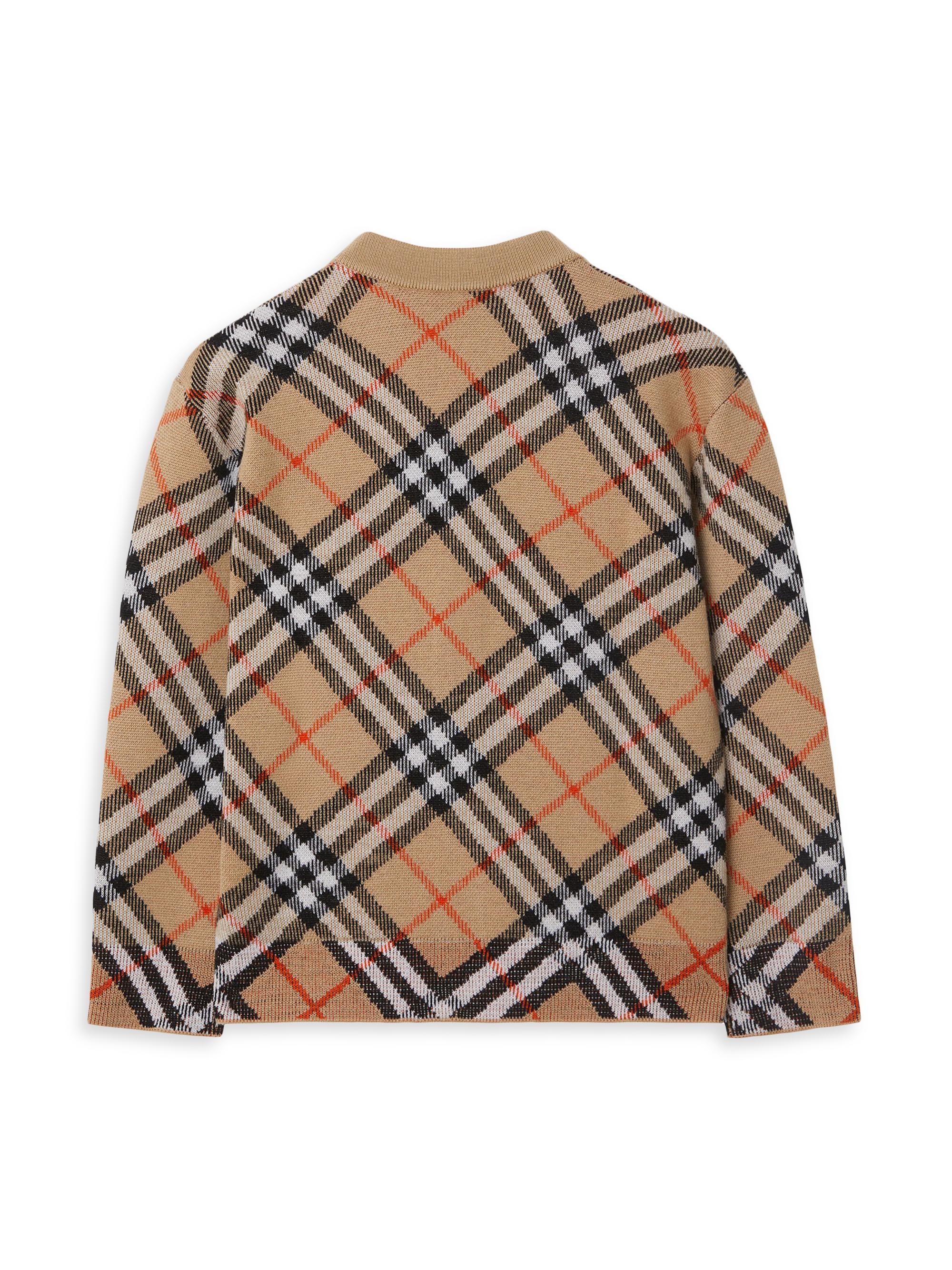 【美品】Burberry childrens スウェット 116/6y 美品】Burberry childrens スウェット 116/6y