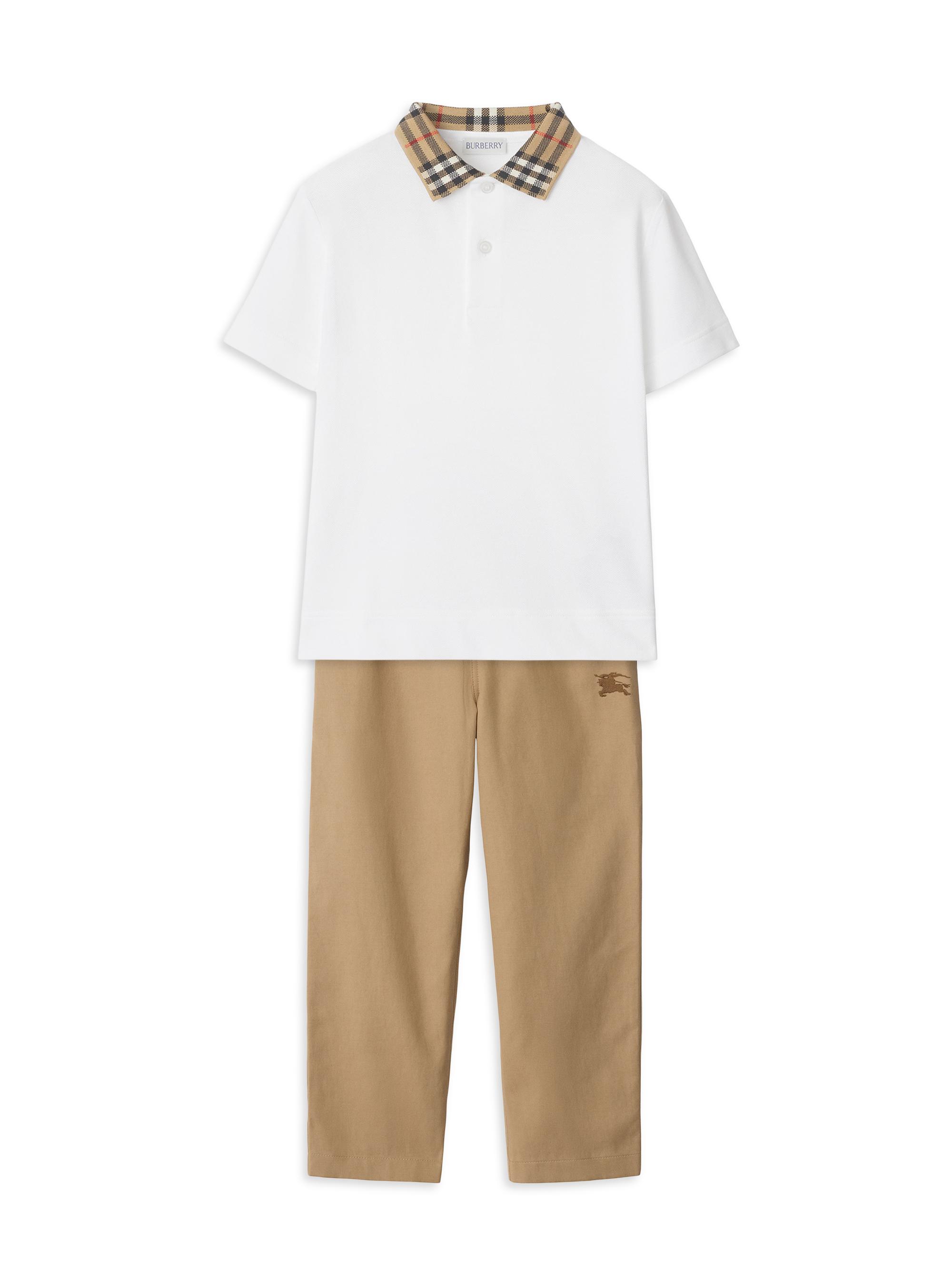 Baby Boy's, Little Boy's & Boy's Cotton-Blend Straight-Leg Trousers