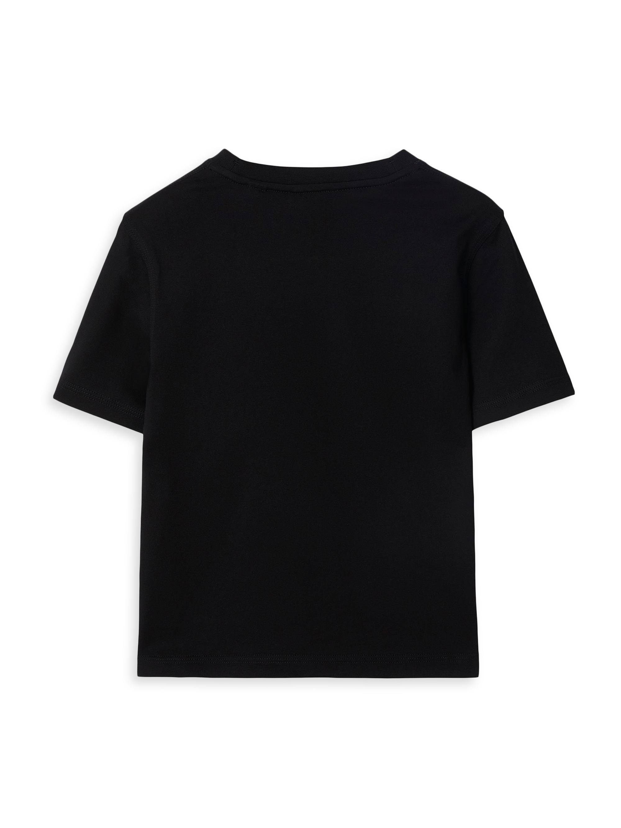 Burberry Baby Boy's, Little Boy's & Boy's Check Label Cotton T