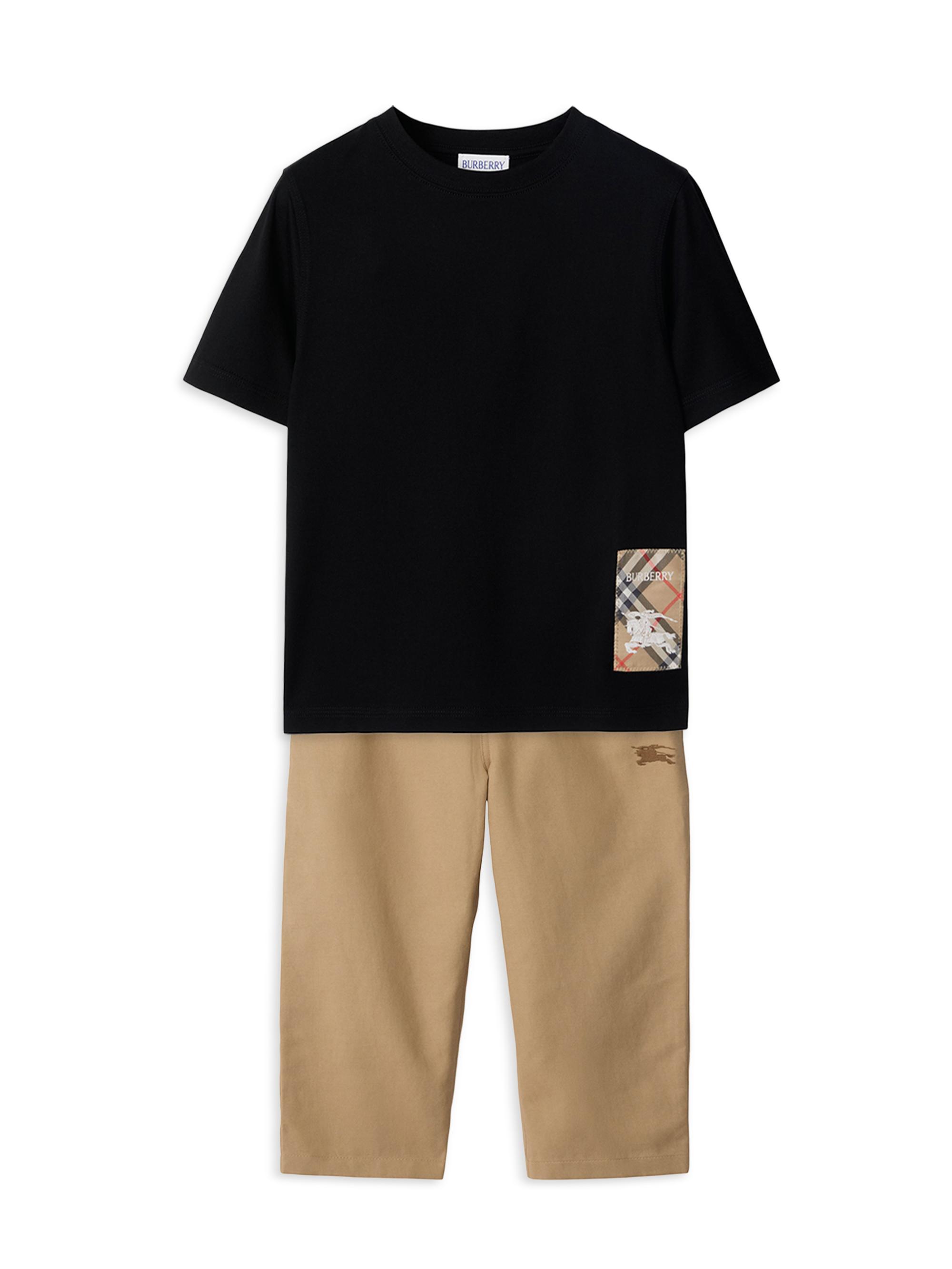 新品タグ付き♡Burberryボーイズ　Tシャツ6y=116㎝ 新品タグ付き♡Burberryボーイズ Tシャツ6y=116㎝