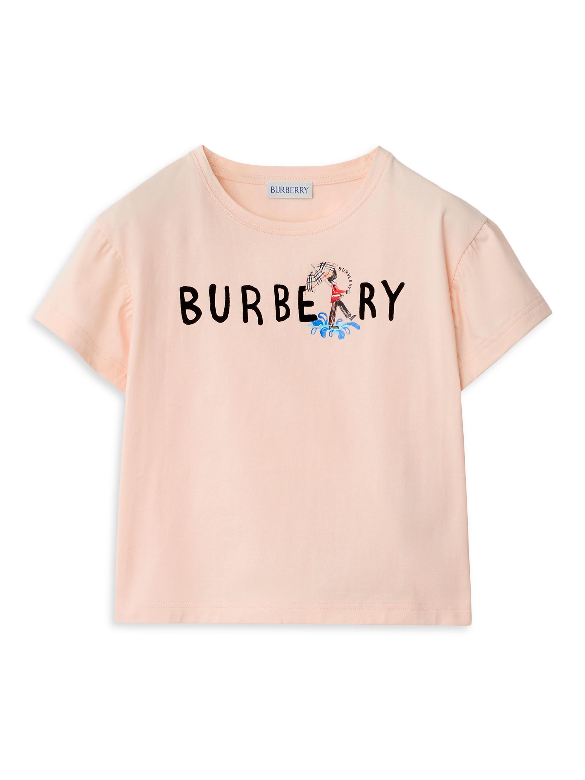 Burberry Little Girl's & Girl's London Guard Cotton T-Shirt - Shell Pink