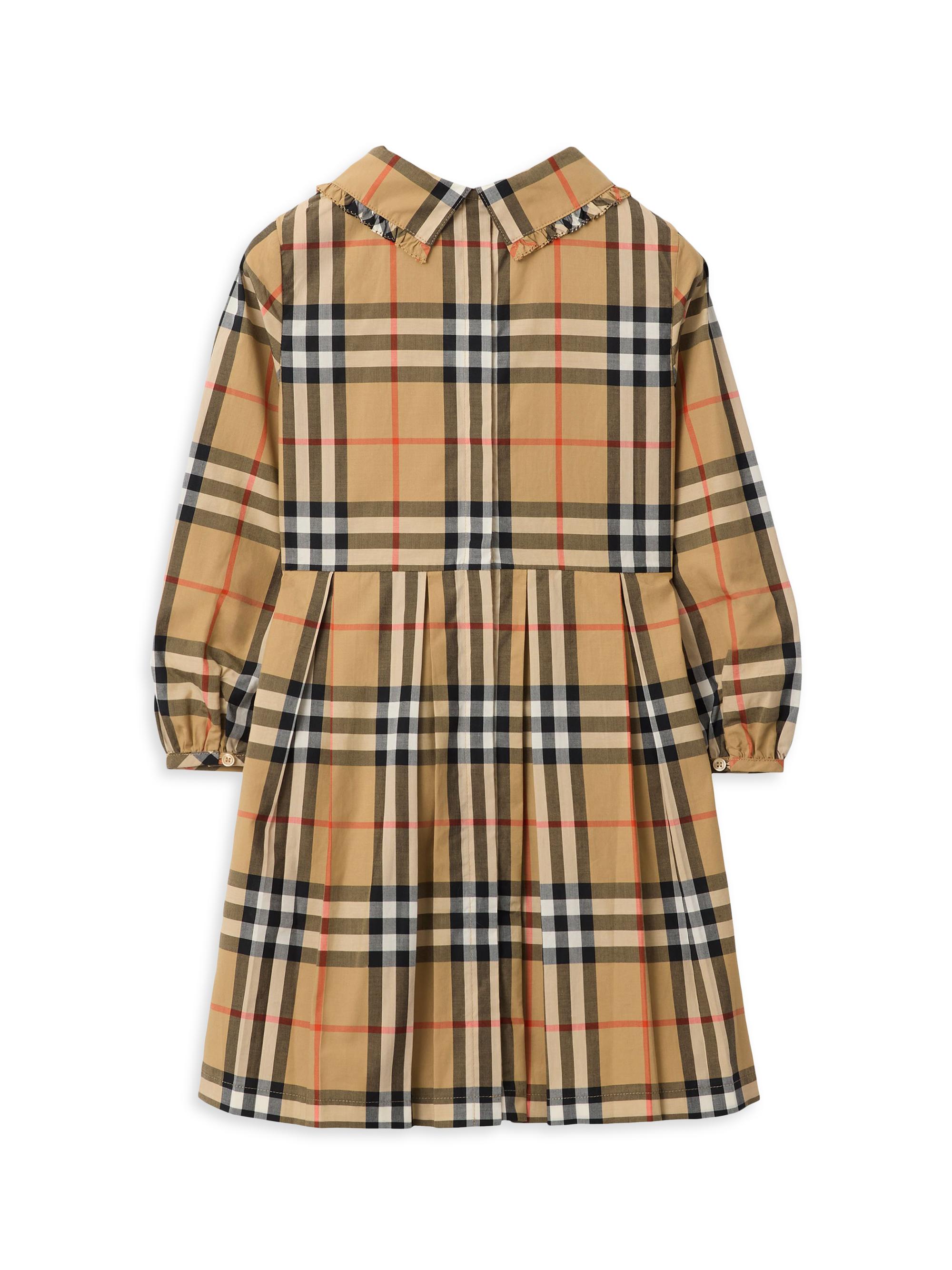 Burberry Baby Girl's, Little Girl's & Girl's Check Smocked