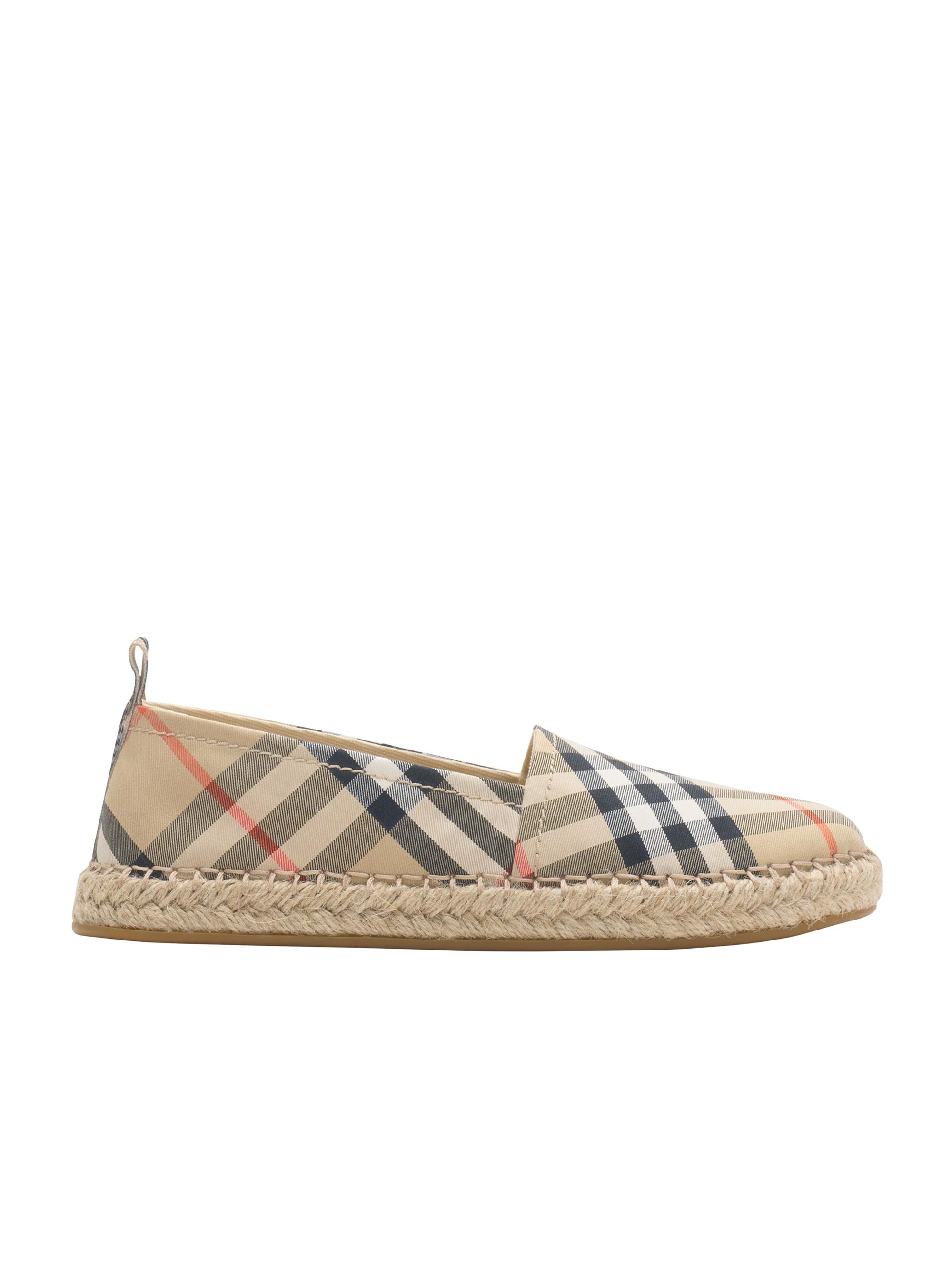 Burberry Baby's, Little Kid's & Kid's Check Canvas Espadrilles