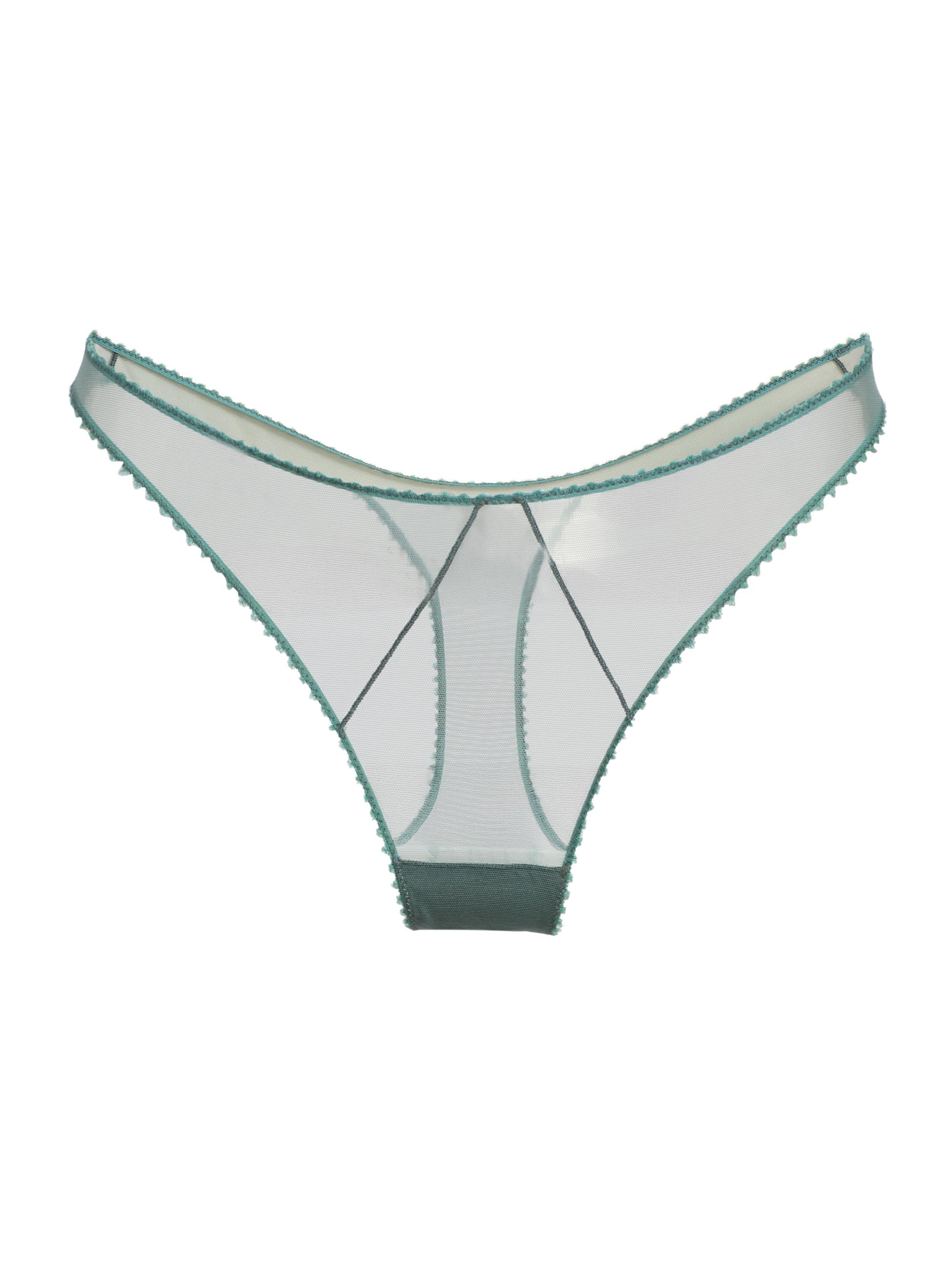 Kiki de Montparnasse Women's Perle Sheer Thong - Tempete